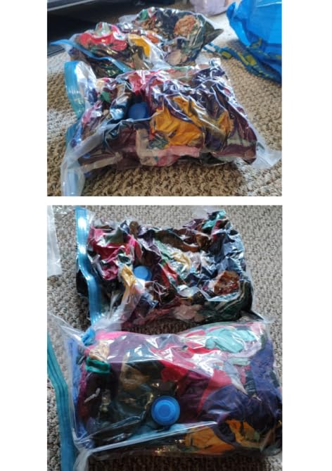 Vacuum Storage Bags with Hand Pump, Vacuum Seal Space Saver Bags, 20 Combo | 80% Space-Saving Bags for Clothing, Blankets, Pillows, Bedding & Comforters; Multi-Size Variety Pack for Home & Travel customer photo 1