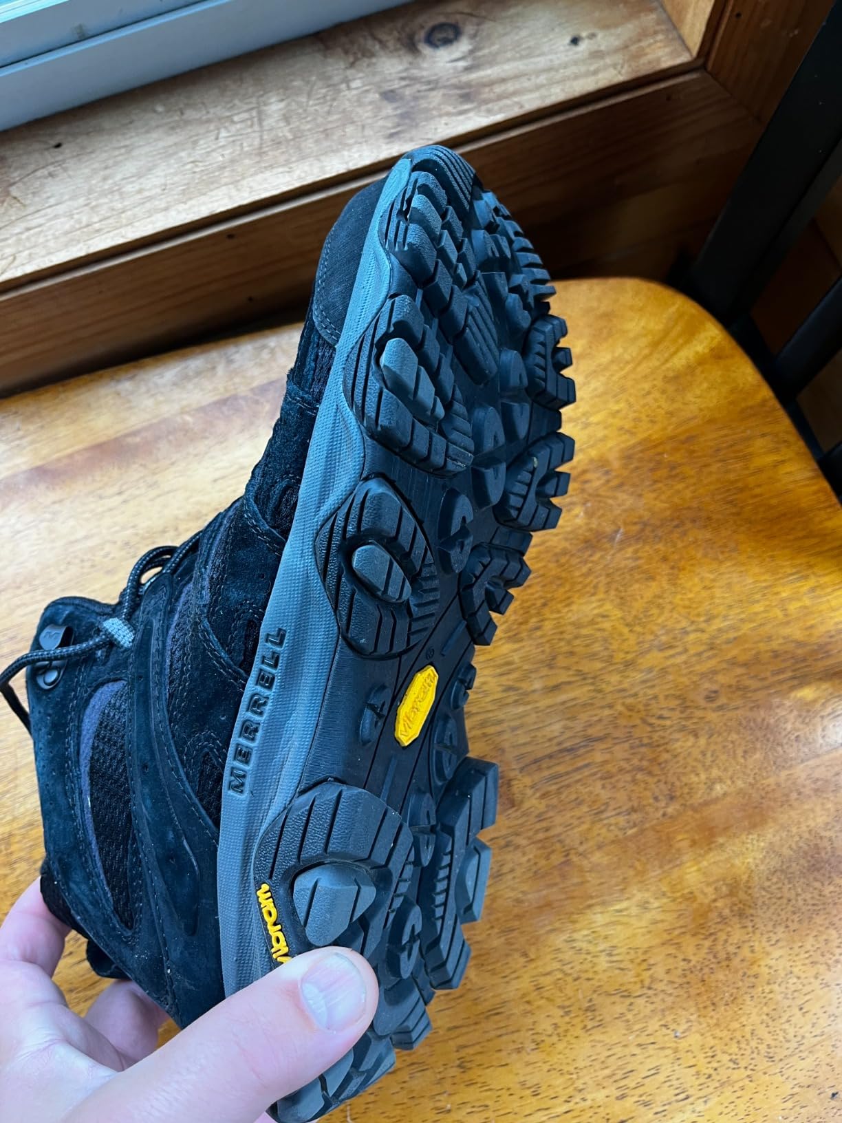 Merrell Men's Moab 3 Mid Hiking Boot customer photo 1