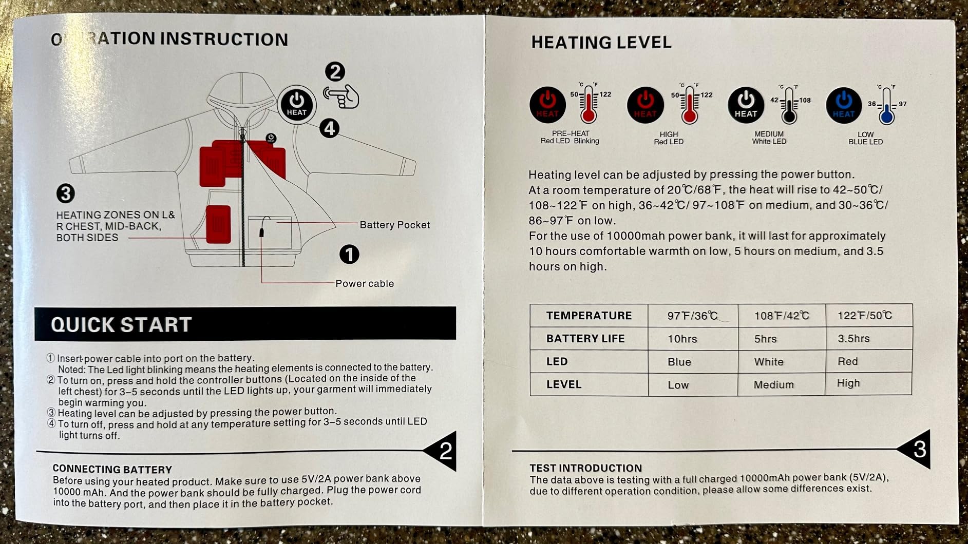 Heated Hoodie for Men and Women with 7.4V Battery, 9-Zone Heated Sweatshirt customer photo 1