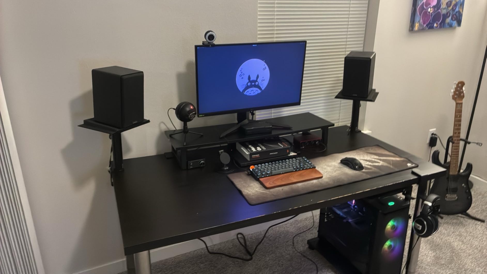 Vondynote Studio Monitor Stands Clamp Speaker Stands with Isolation Pads customer photo 1