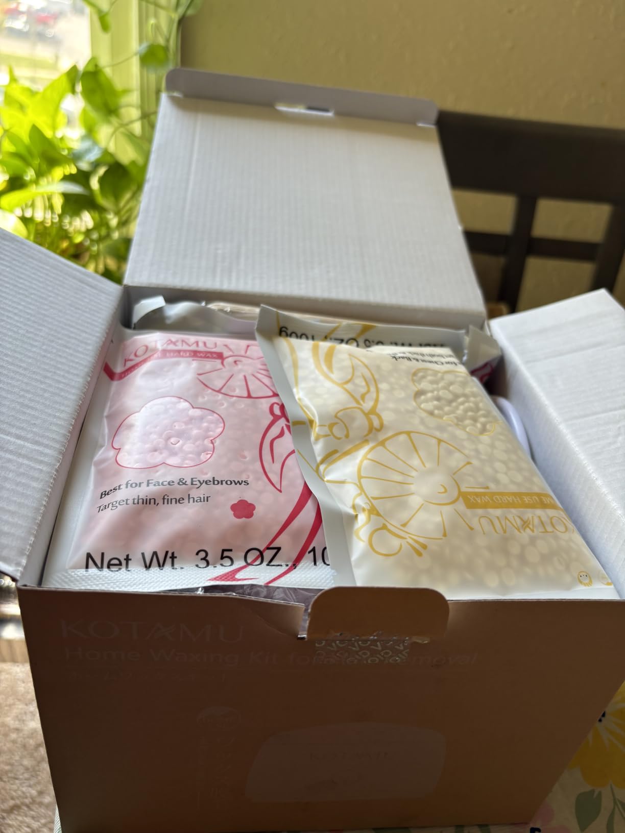 KOTAMU Waxing Kit for Women & Men, Pink Digital Wax Pot Warmer Hair Removal customer photo 2