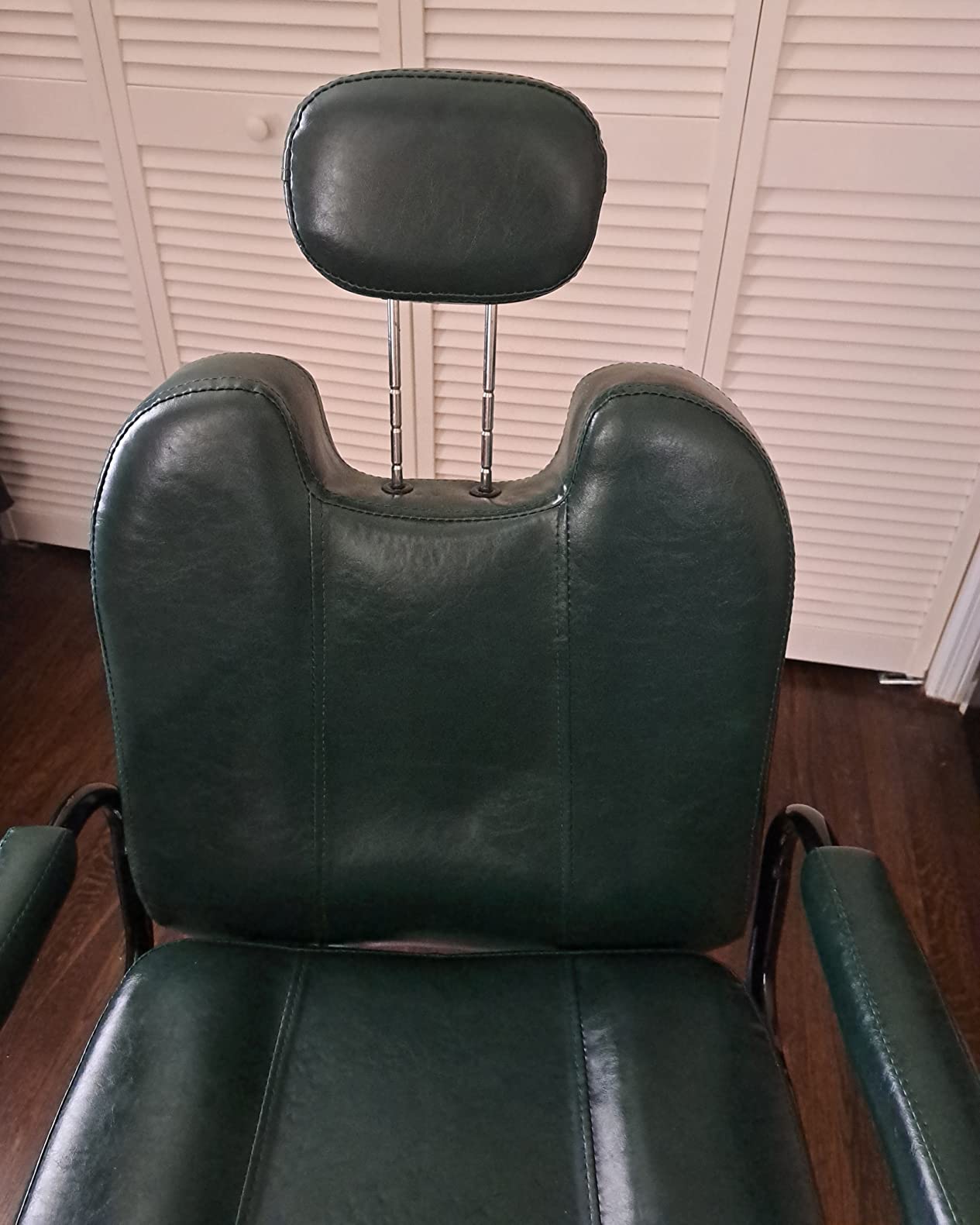 Merax Hydraulic Recliner Barber Chair for Hair Salon, 360° Swivel customer photo 2