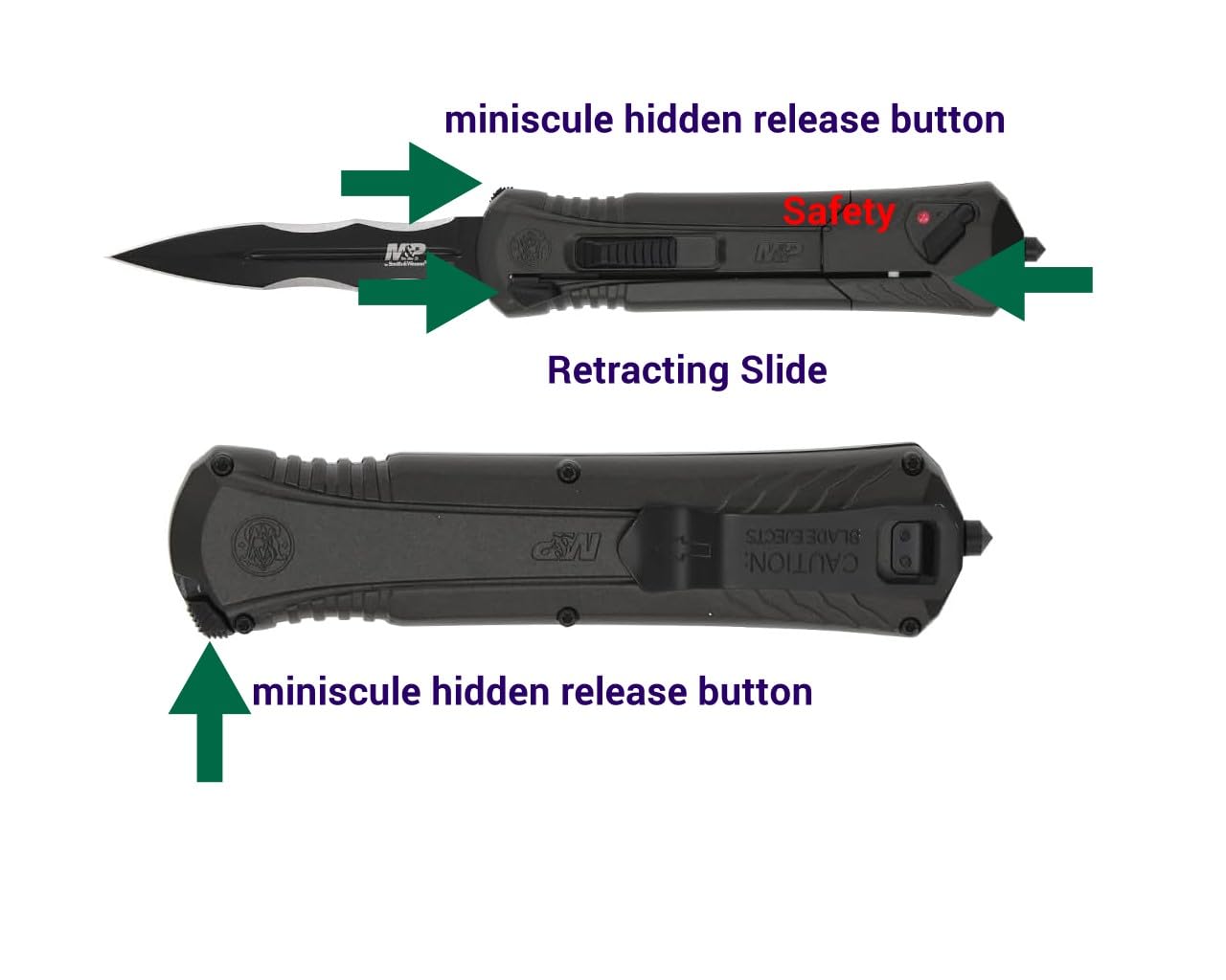 Smith & Wesson MPOTF10 Gray/Black Serrated - Box customer photo 1