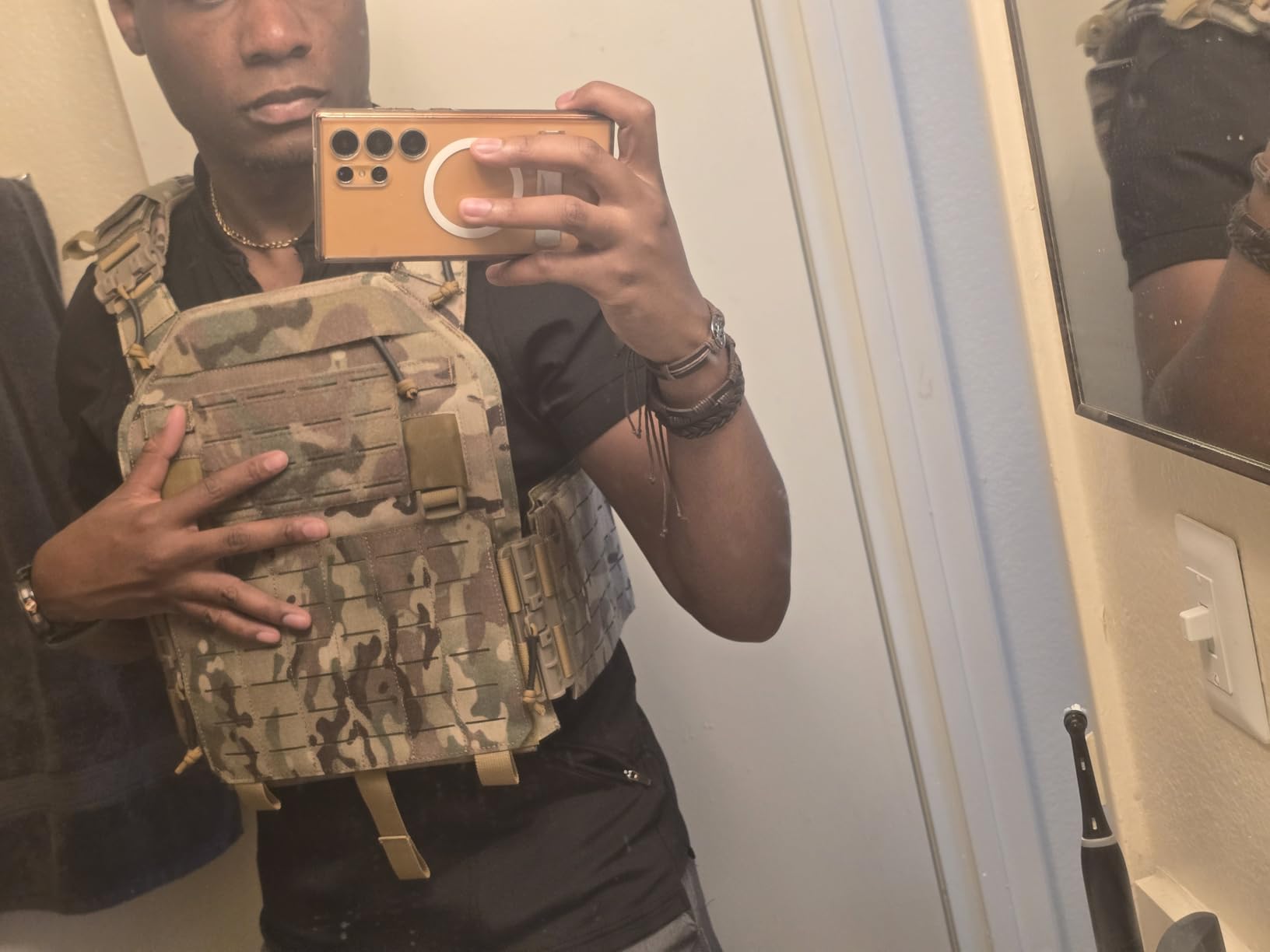 Redemption Crusader 2.0 Tactical Airsoft Vest With Molle Quick Release Buckles And Adjustable Size Sides | 1000D Nylon customer photo 2