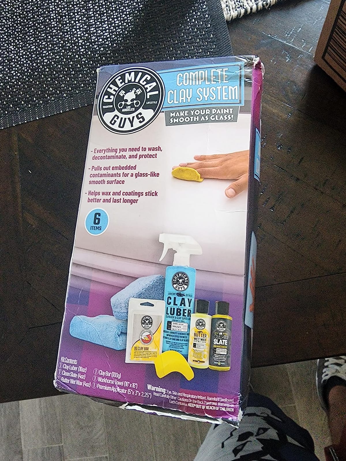 Chemical Guys, Clay Bar & Luber Combo Kit for Smooth Paint, 6-Piece Set customer photo 2