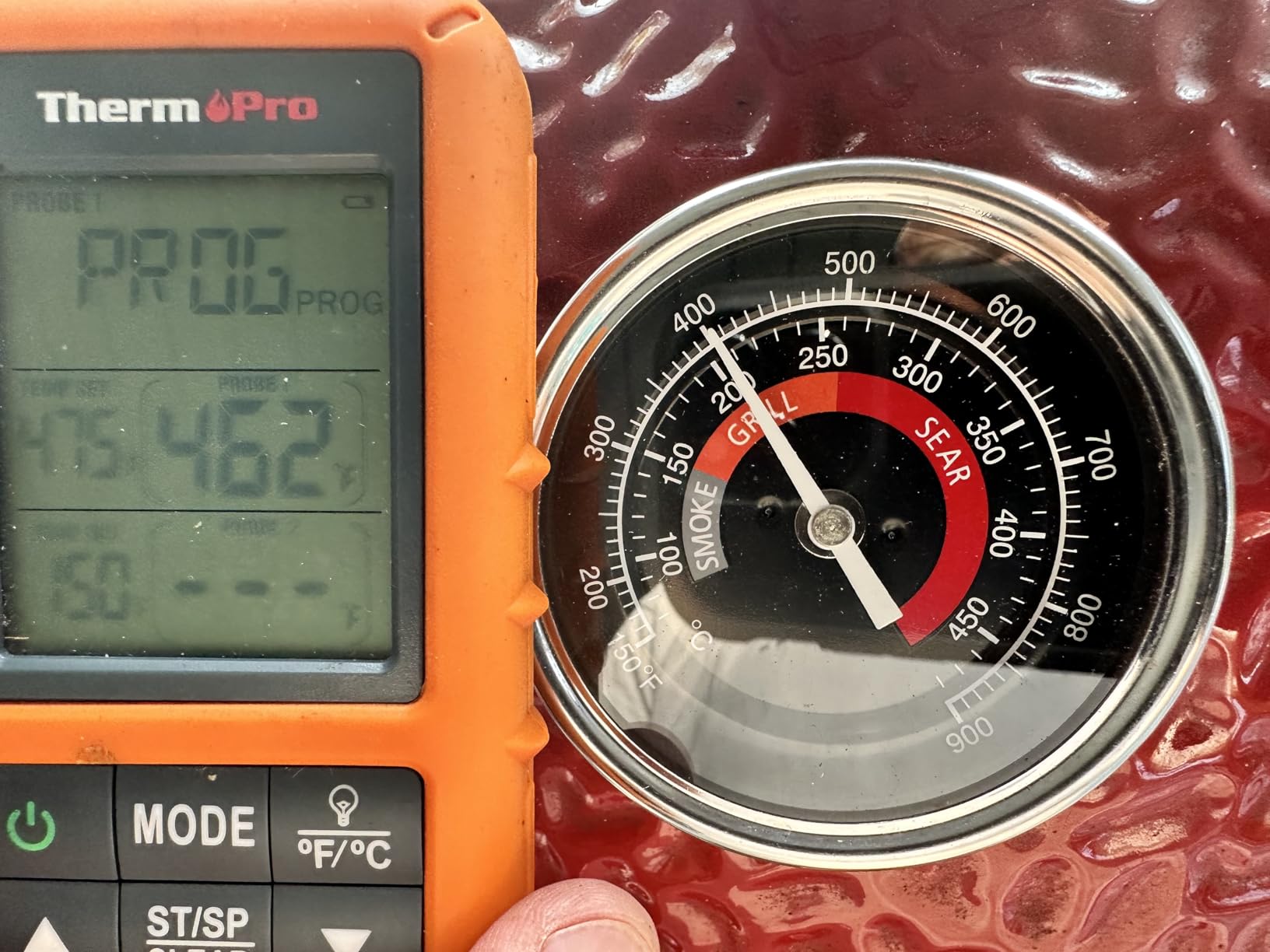 Upgrade Replacement Thermometer for Kamado Joe,3.3