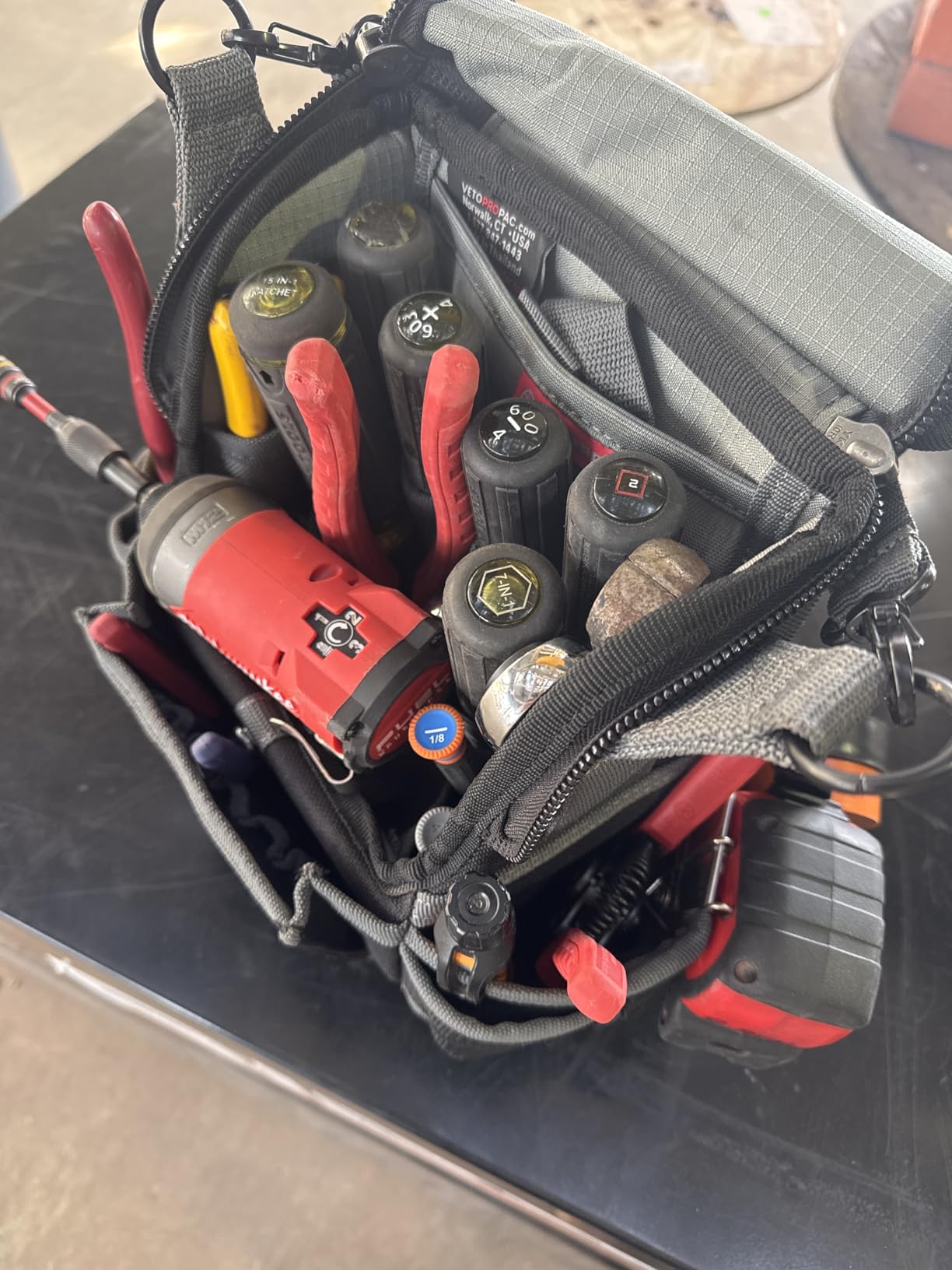 Veto Pro Pac TP-LC (Compact, Zippered Service Tech Tool Pouch) customer photo 1