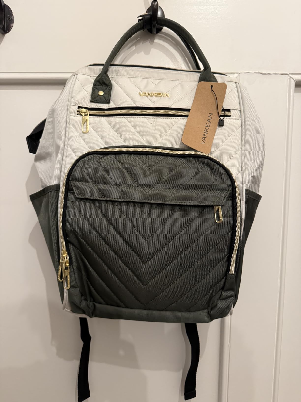 VANKEAN 17 Inch Laptop Backpack for Women Large Capacity customer photo 1