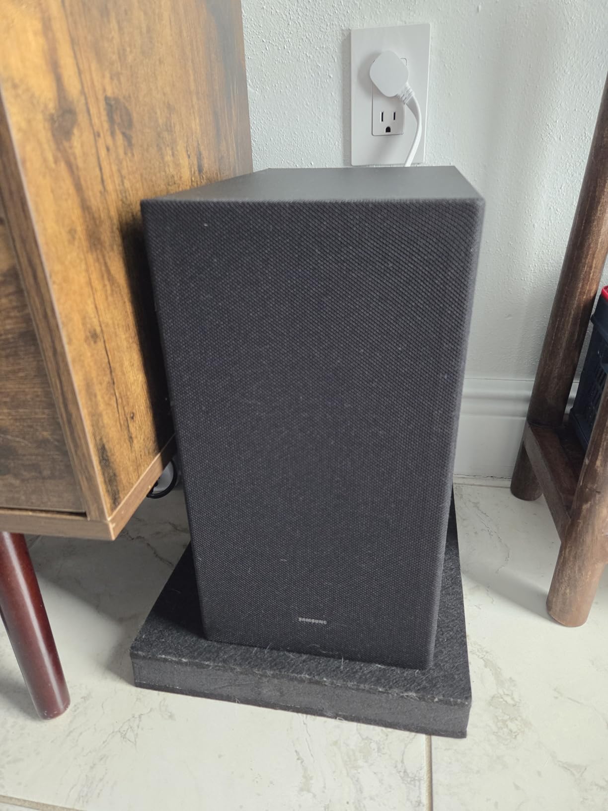 for 5''- 8'' Studio Monitor Speaker Noise Isolation Pads 3-Layer Acoustic Stand Riser Foam Subwoofer Isolation Pad Audio Vibration Platform Stabilizer customer photo 2