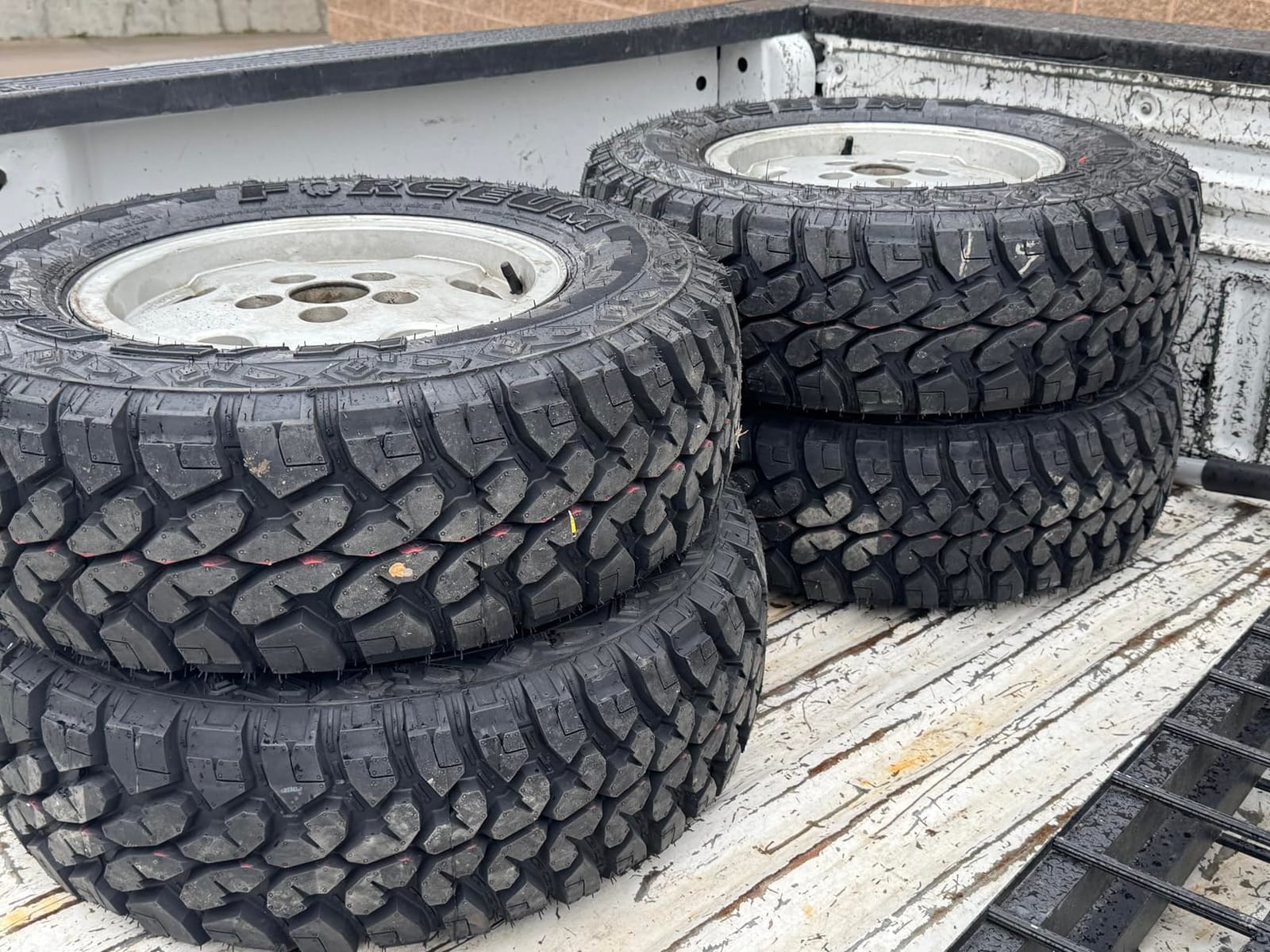 Forceum M/T 08 Plus Mud Off-Road Light Truck Radial Tire-35X12.50R20LT 35X12.50X20 35X12.50-20 121Q Load Range E LRE 10-Ply BSW Black Side Wall customer photo 1