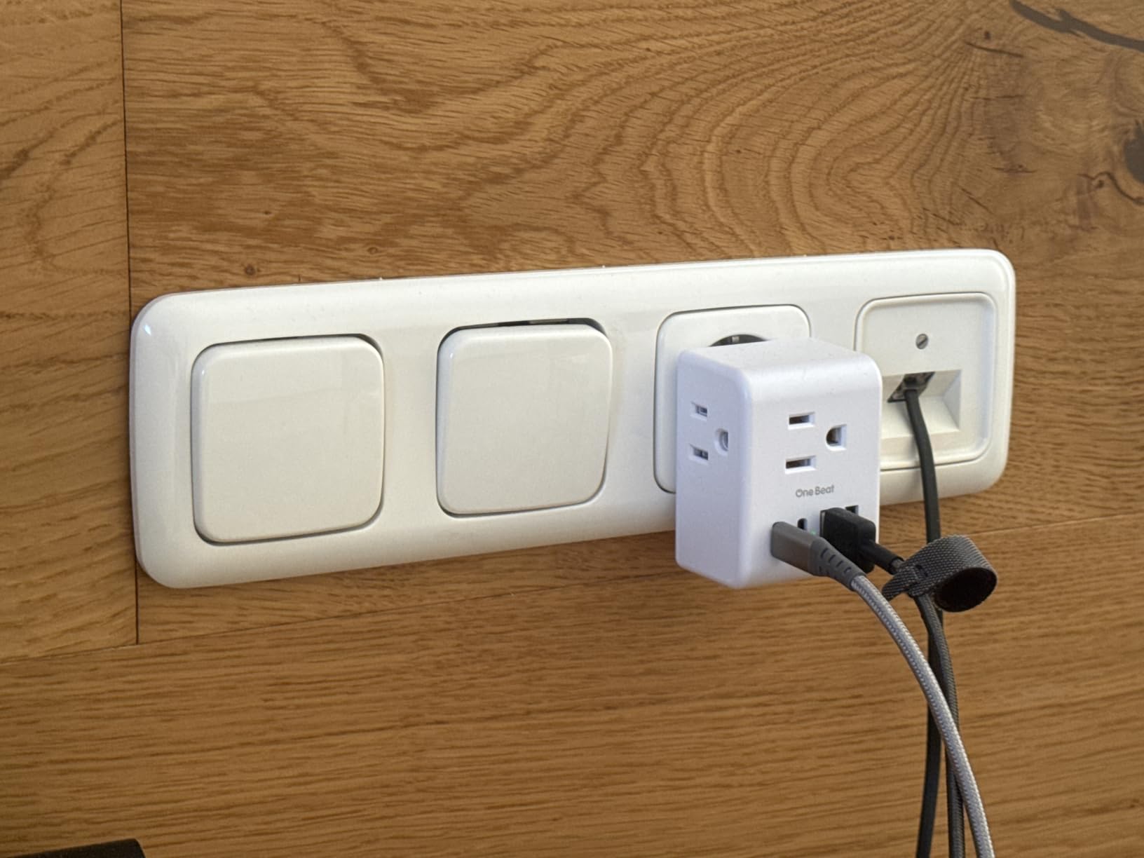 2 Pack European Travel Plug Adapter, Type C Plug Adapter Travel Essentials customer photo 1