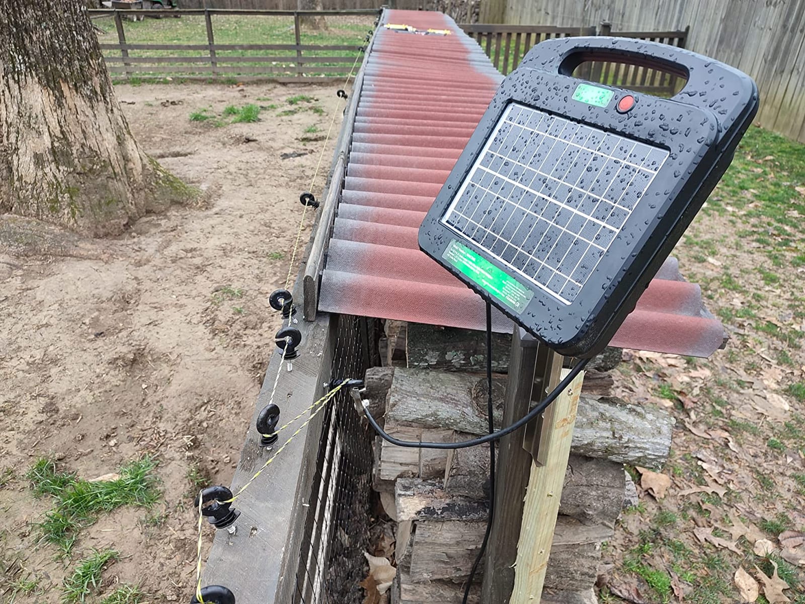 My Animal Command Solar Power Electric Fence Energizer Charger 0.25 Joules customer photo 1