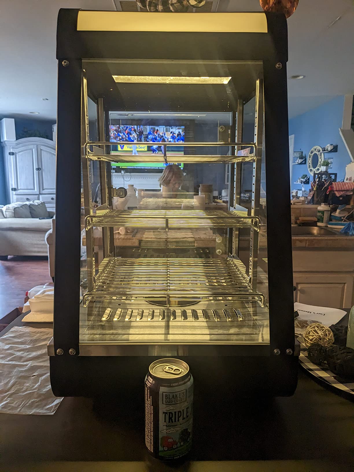 26'' Food Warmer Display Hot Food Countertop Case, Heated Cabinet customer photo 1