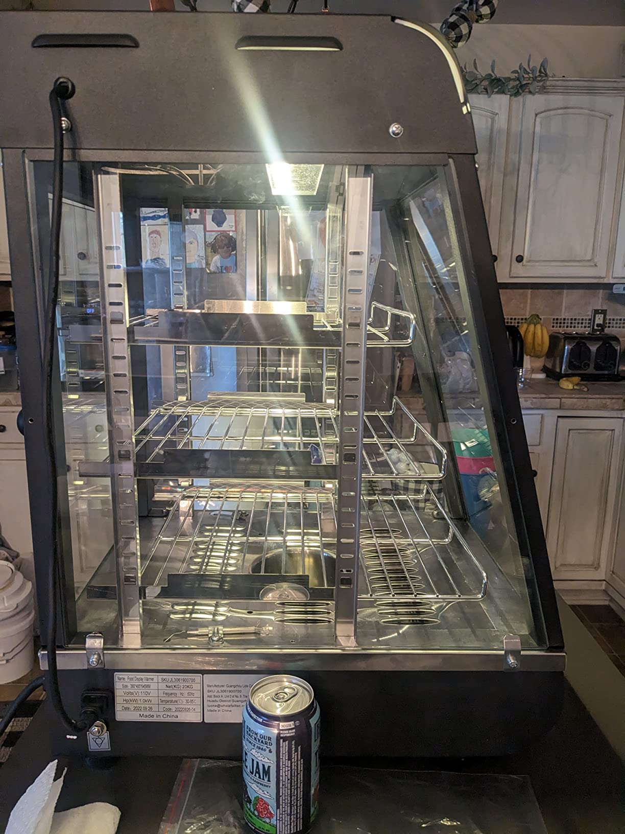 26'' Food Warmer Display Hot Food Countertop Case, Heated Cabinet customer photo 2