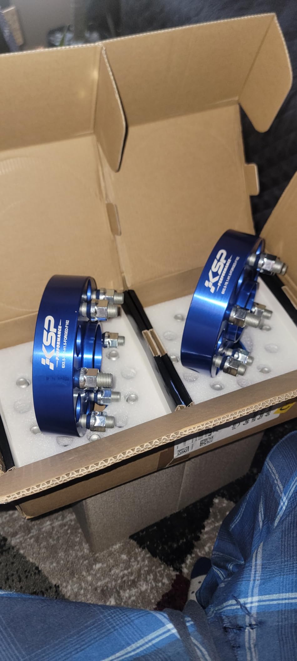 KSP 6x5.5 Wheel Spacers for Chevy Silverado Sierra, 2