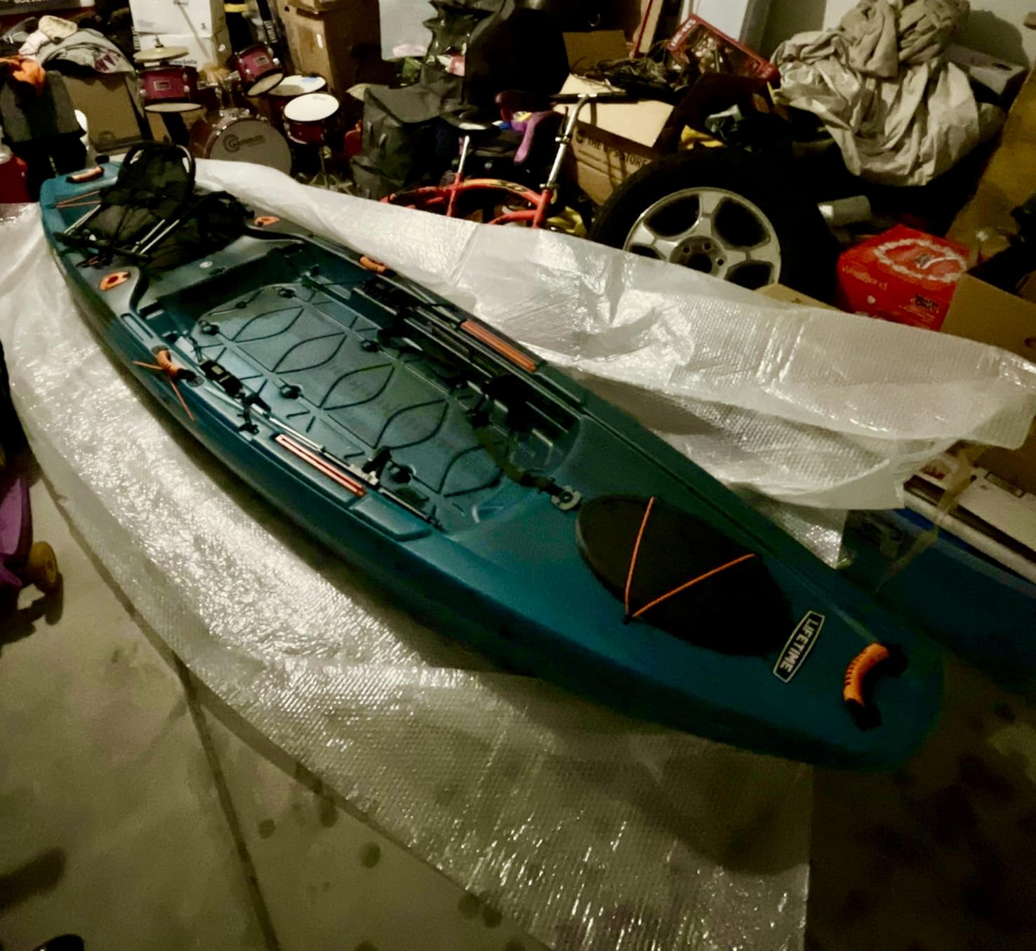 Lifetime Fishing Kayak, Yukon Angler 116 customer photo 2