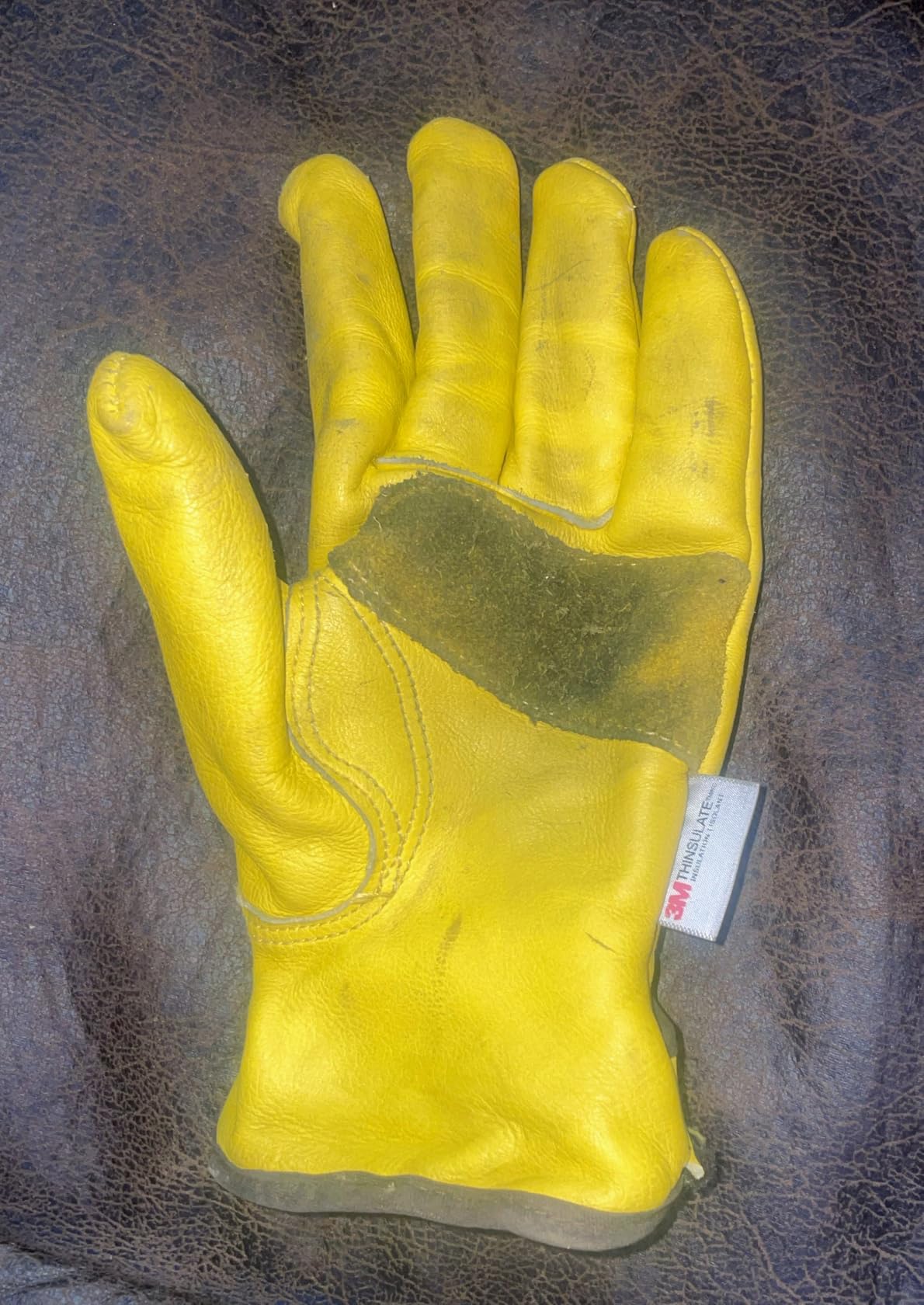 toolant Winter Leather Work Gloves, Warm 3M Thinsulate Lining for Cold Weather Work, Thermal Insulated Gloves customer photo 2