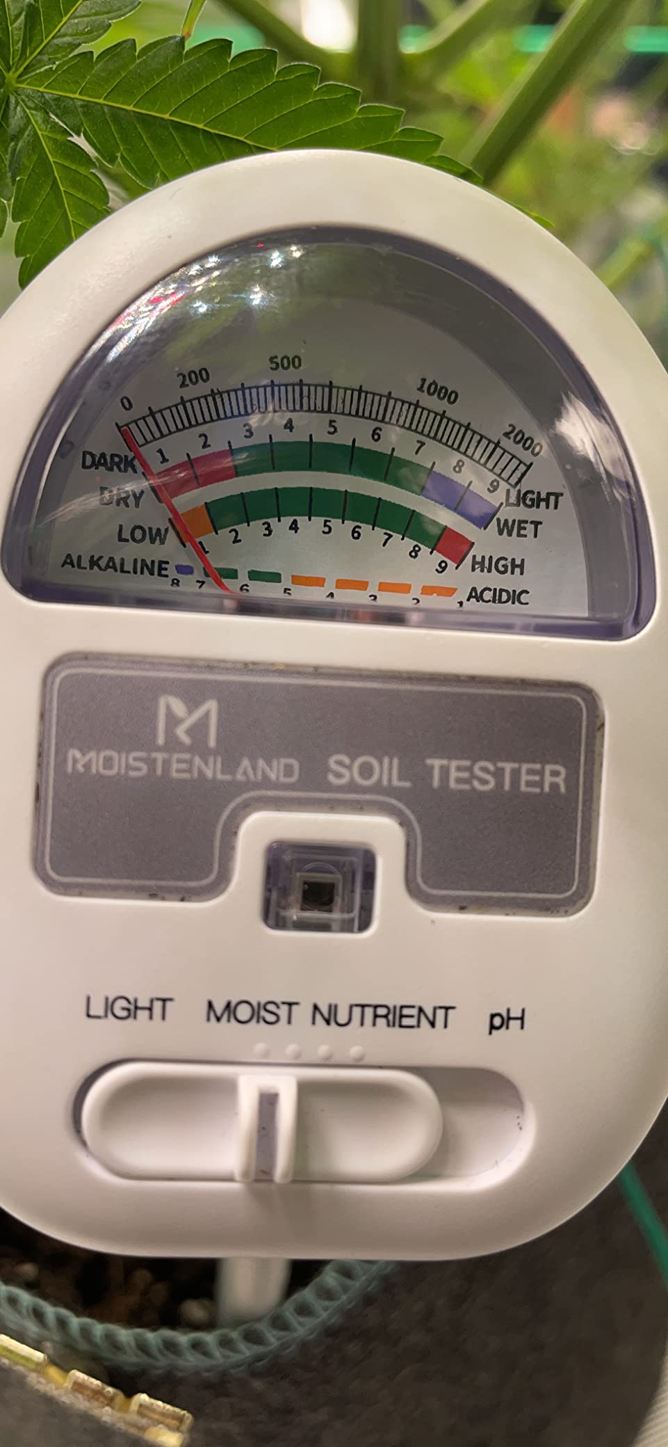 [Upgraded] Soil Moisture Meter, 4-in-1 Soil pH Tester, Moisture/Light/Nutrients/pH Meter for Gardening, Lawn, Farming, Indoor & Outdoor Plants Use, No Batteries Required, Gifts for Plants Lover customer photo 2