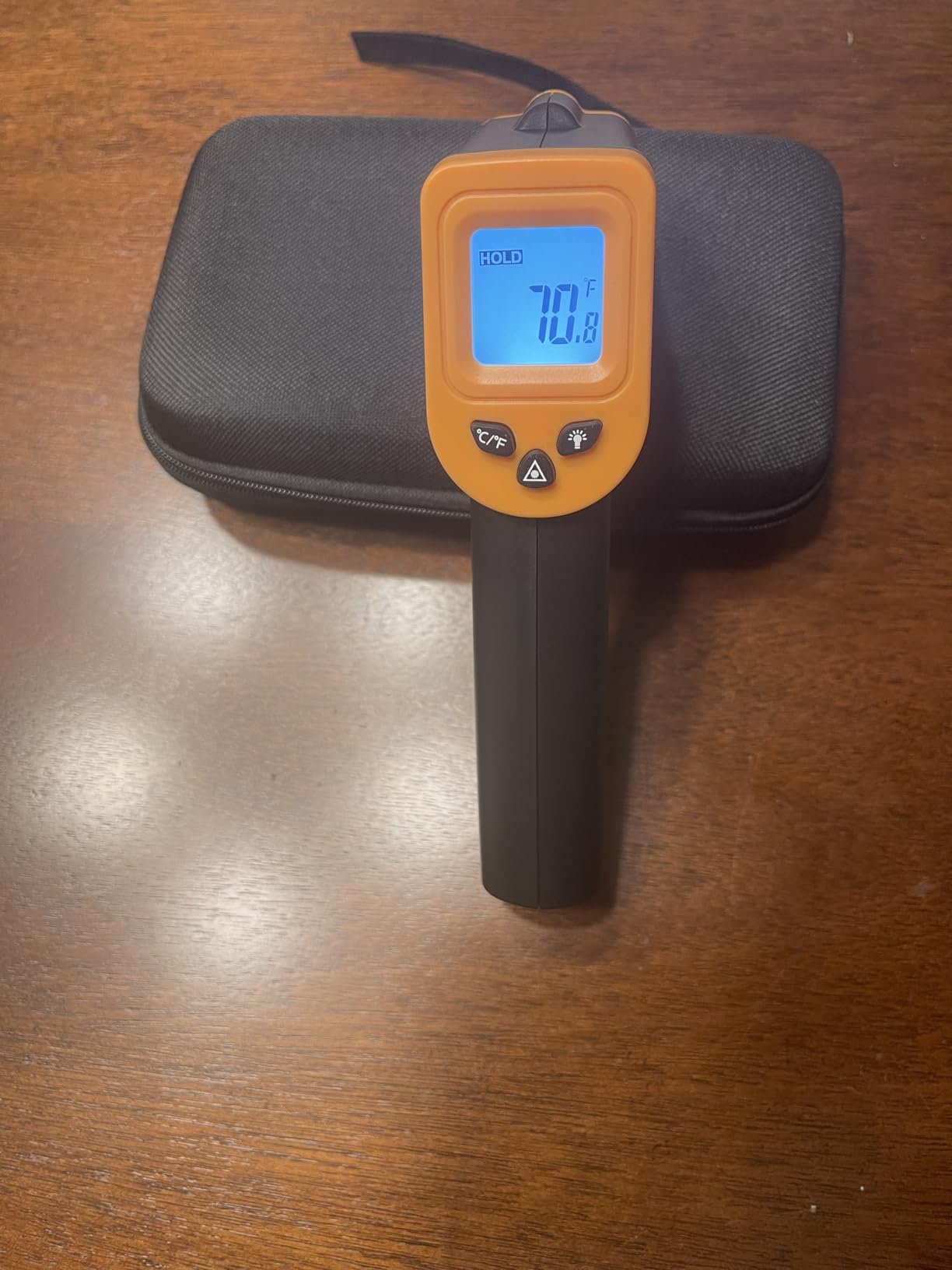 Infrared Thermometer Gun for Griddle, Temperature Gun for Pizza Oven HVAC customer photo 2
