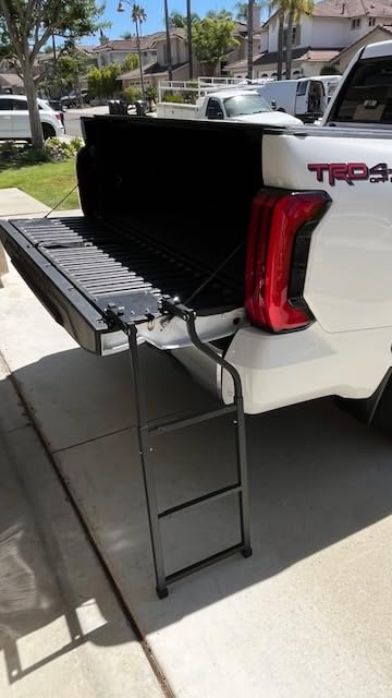 Nilight Foldable Truck Tailgate Ladder for Pickup with Step Grip Plates customer photo 1
