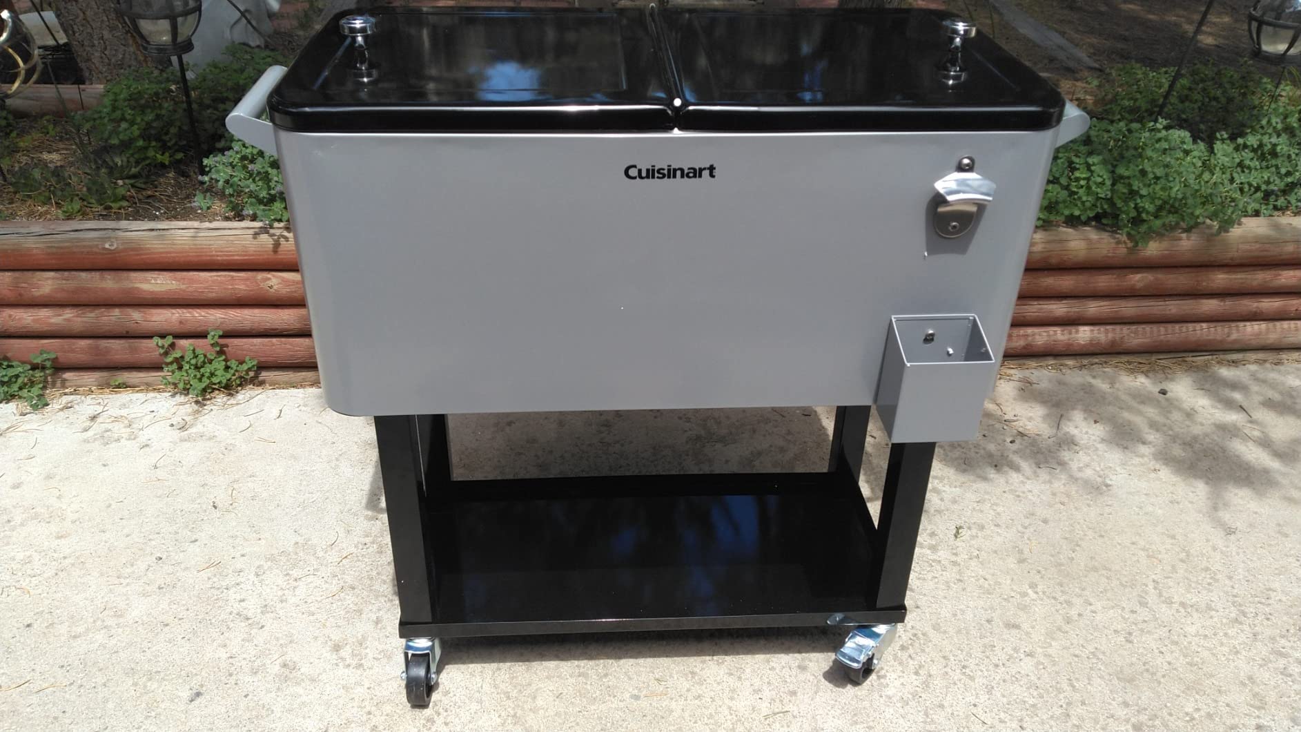 Cuisinart Cooler Cart with Caster Wheels, Dual-Sided Lid, 80-Quart customer photo 2