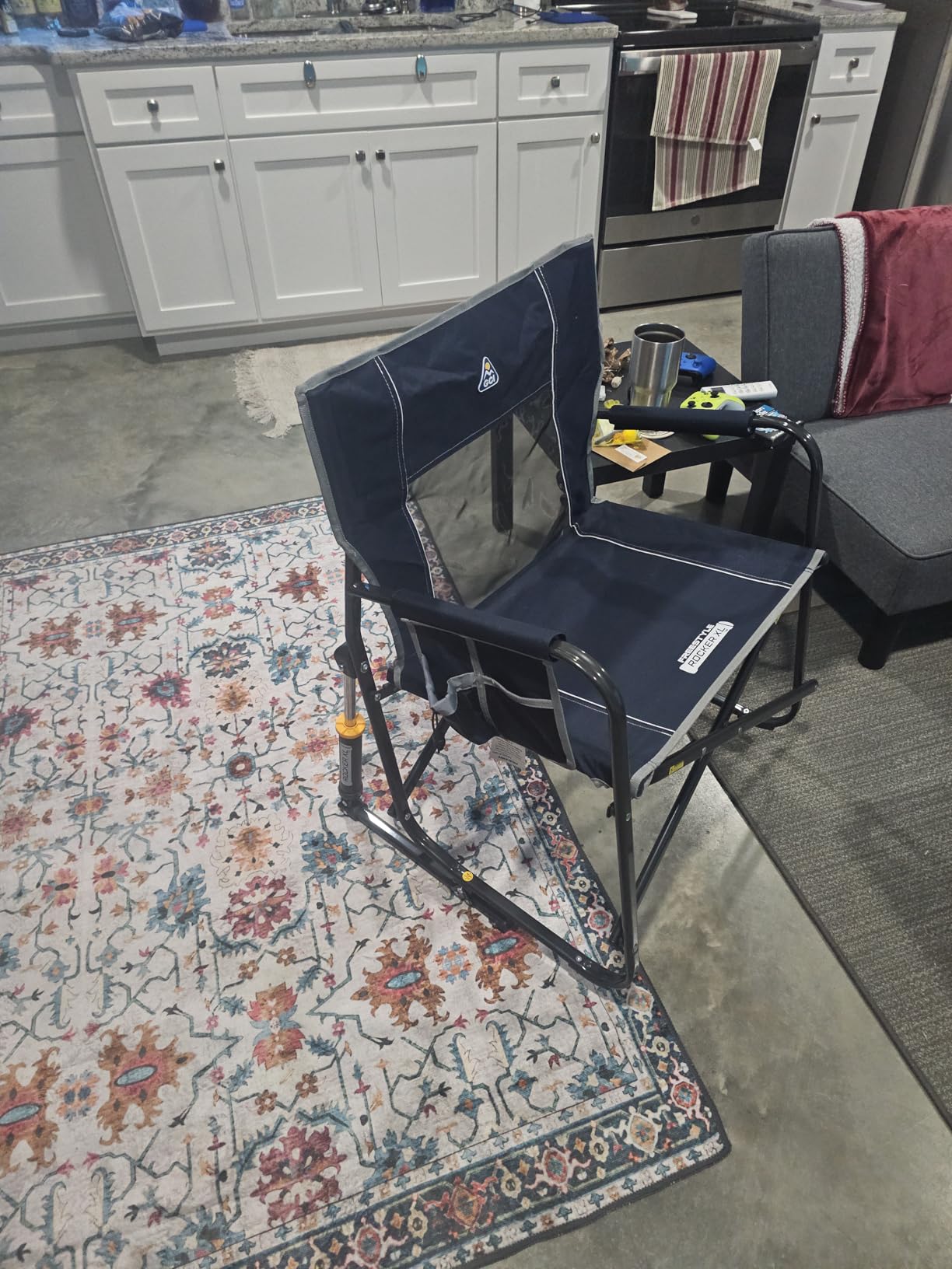 GCI Outdoor Freestyle Rocker XL Camping Chair - Black customer photo 1