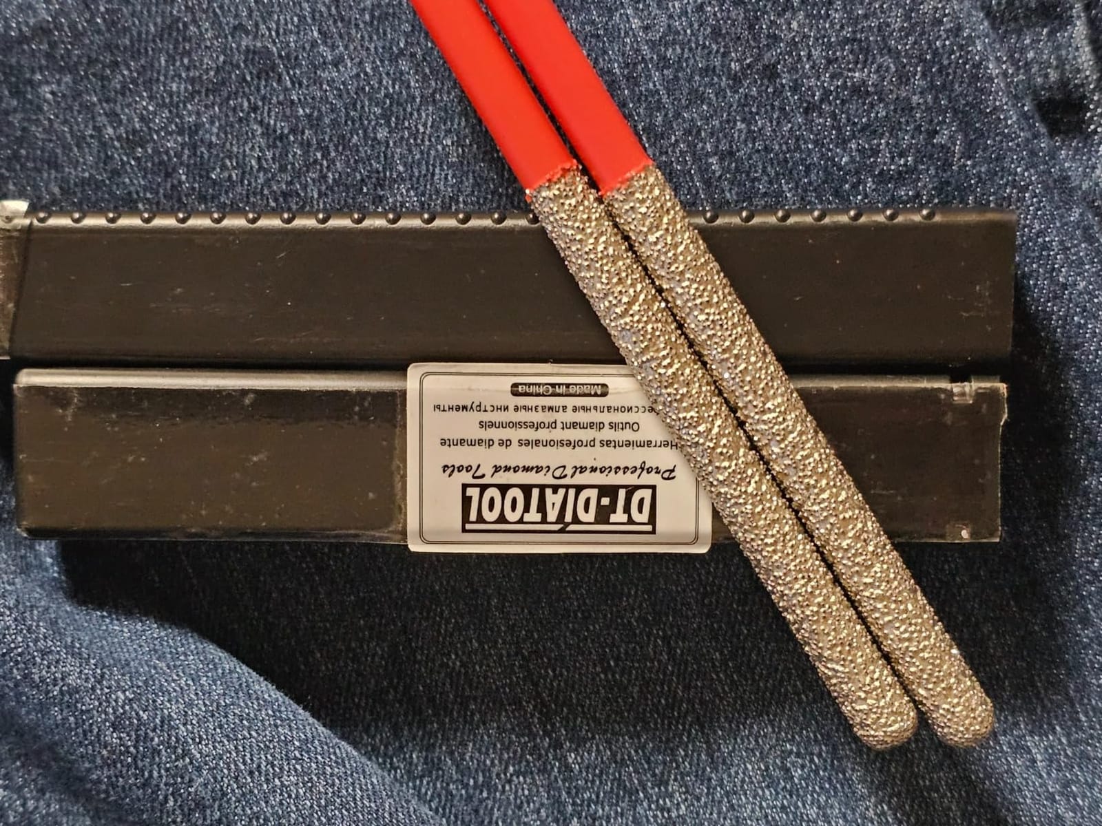 DT-DIATOOL Sandwich Tuck Point Blade - 4-1/2 Inch Mortar Raking Crack Chaser Dual Diamond Blade customer photo 1