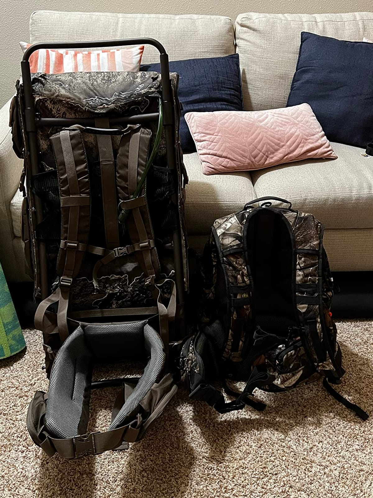 ALPS OutdoorZ Commander + Pack Bag – 5,250 in³ Hunting Backpack with Freighter Frame, Rifle Holder, Spotting Scope Pocket, Ripstop Fabric, Adjustable Coyote Brown Pack customer photo 2