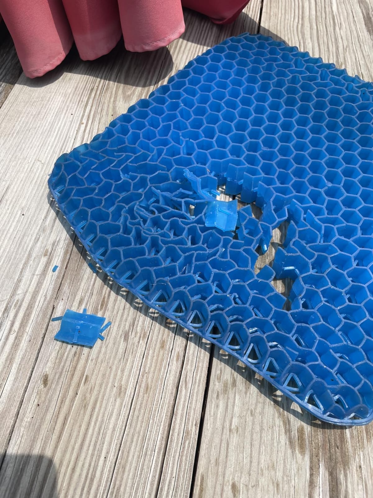 Gel Seat Cushion for Long Sitting, (Thick & Large) Cushion for Wheelchair customer photo 2
