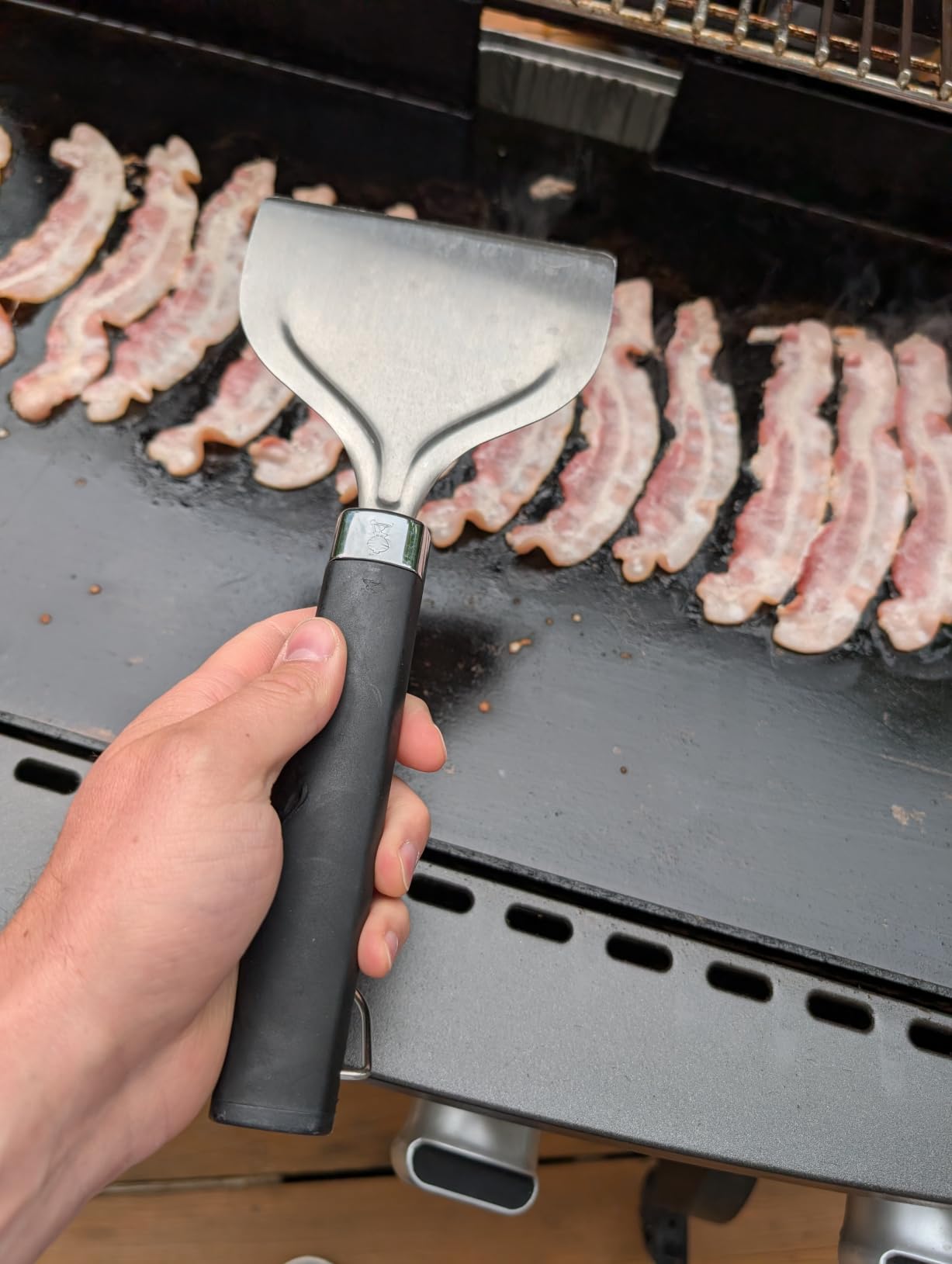 Weber® Griddle Scraper, Stainless Steel Griddle Tool customer photo 1