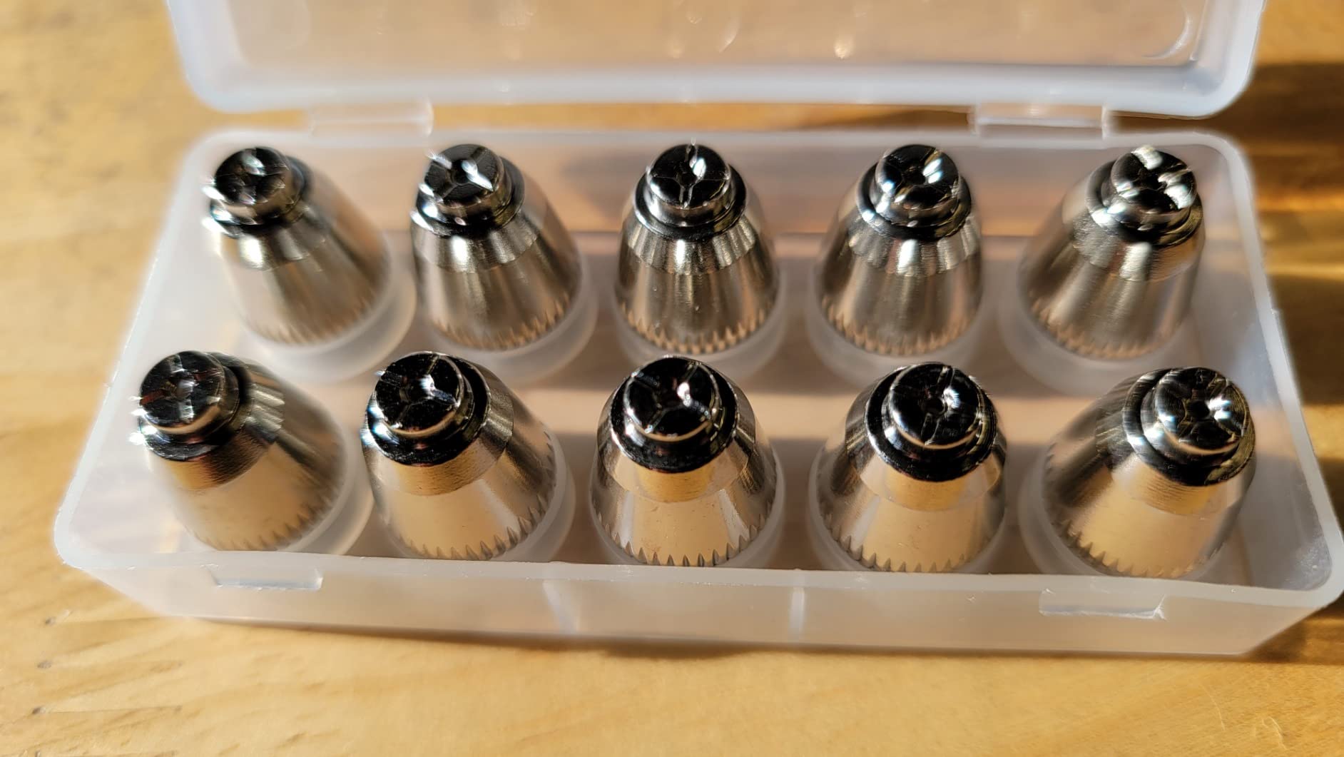 SG-55 AG-60 WSD-60 Plasma Cutter Cutting Torch Tip Nozzles Consumables Kit, .045'' 50PCS (AG60) customer photo 2