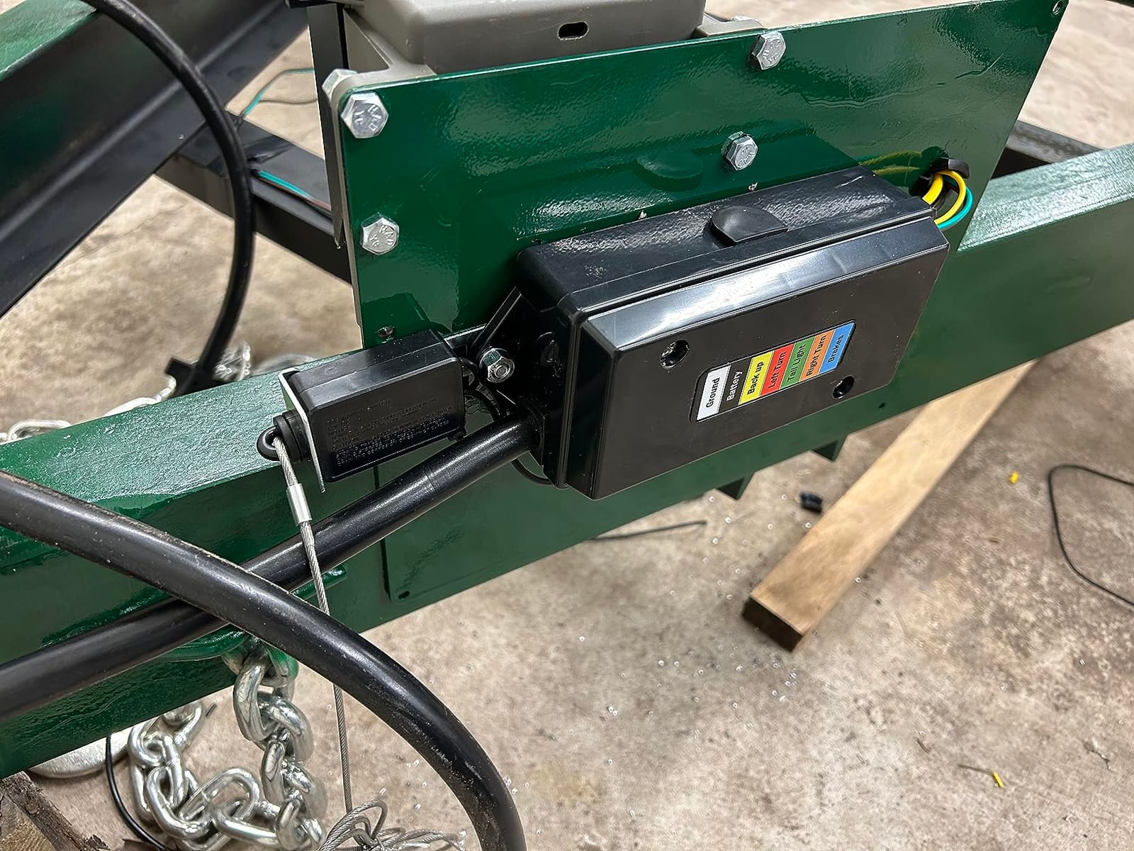CheeMuii 8FT 7 Way Trailer Wiring Harness Kit & Junction Box 7 Trailer Cord customer photo 2