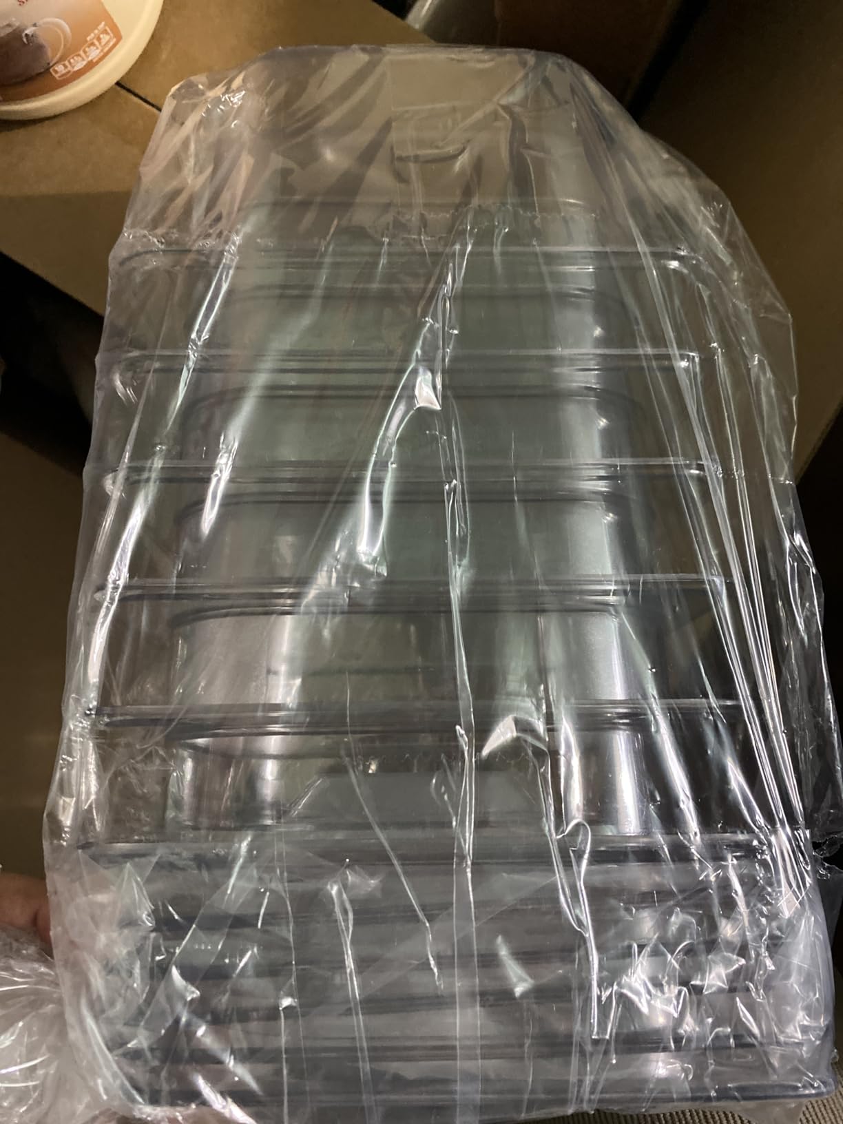Bekith 6 Pack 1/6 Size Plastic Clear Food Pans with Lids for Kitchen Restaurant Food Prep, 4 Inches Deep customer photo 1