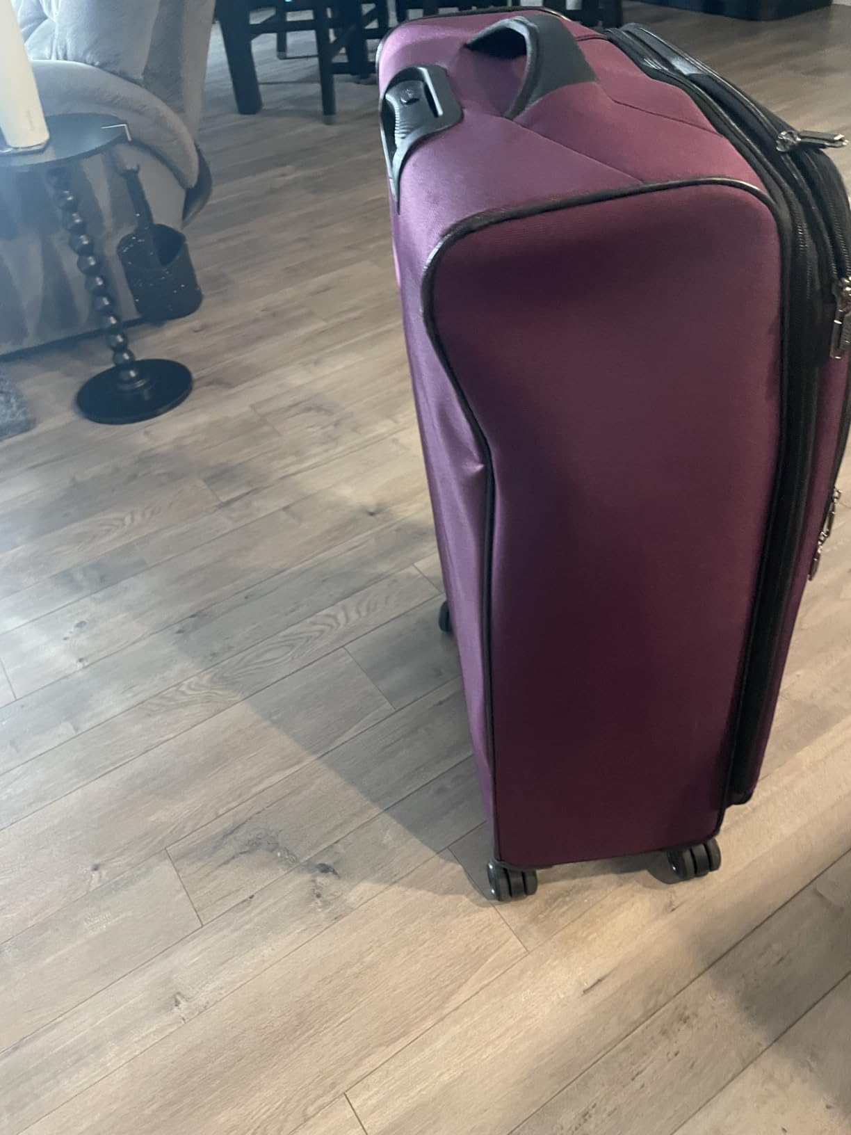 American Tourister 4 KIX 2.0 Expandable Softside Luggage with Spinner Wheels, 24 SPINNER, BLACK customer photo 1