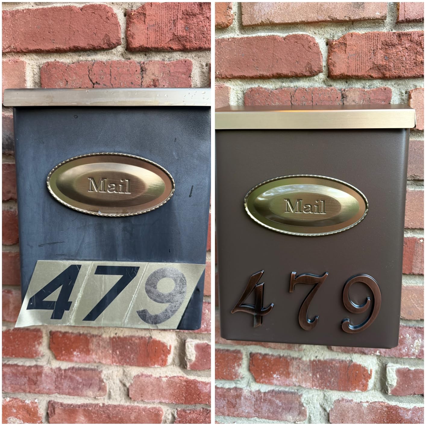 Architectural Mailboxes Designer Locking Wall Mount Mailbox, Black, Medium customer photo 1