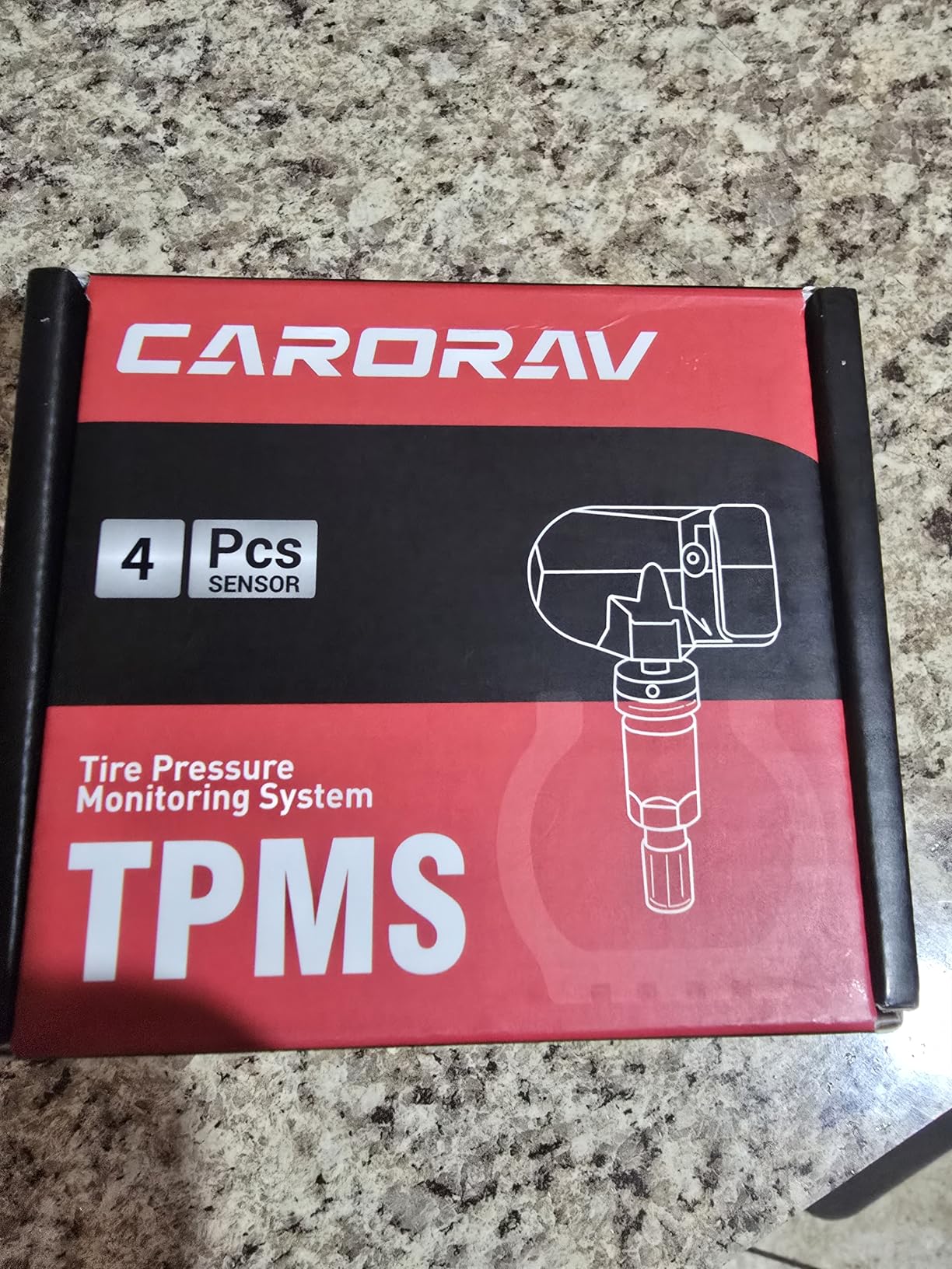 CARORAV TPMS Sensor GM, 4-Pack Tire Pressure Monitoring System Sensor customer photo 1