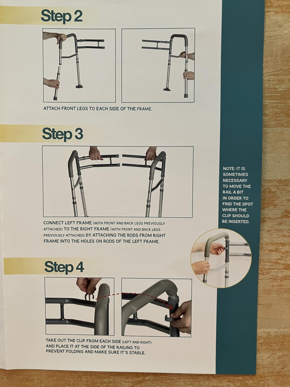 Toilet Safety Rails for Seniors Adjustable Detachable Fits Most Toilets customer photo 2