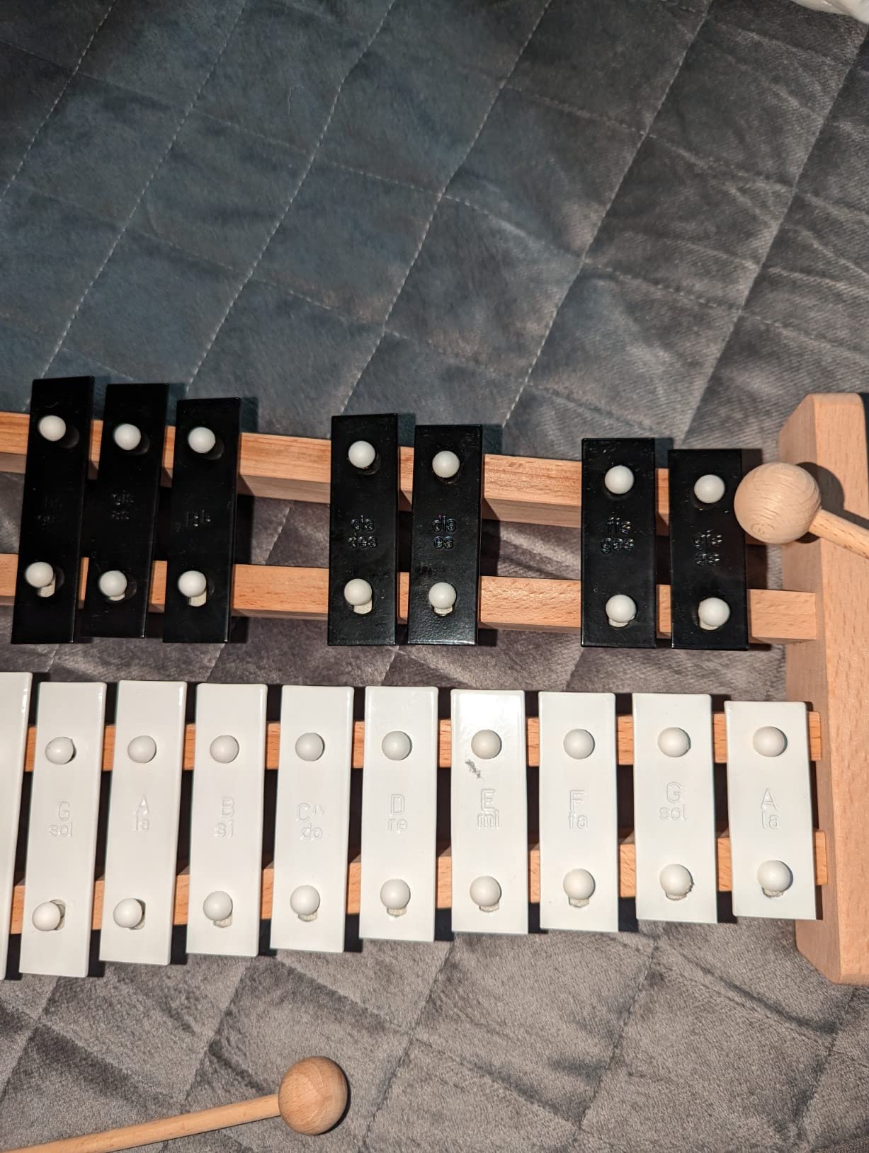 Glockenspiel Xylophone Full Size 27 Notes for Adults and Kids with 30 Songs customer photo 1