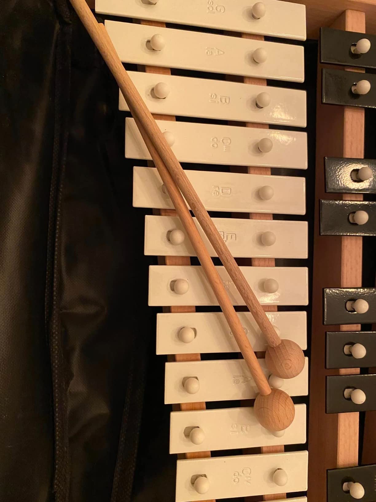Glockenspiel Xylophone Full Size 27 Notes for Adults and Kids with 30 Songs customer photo 2