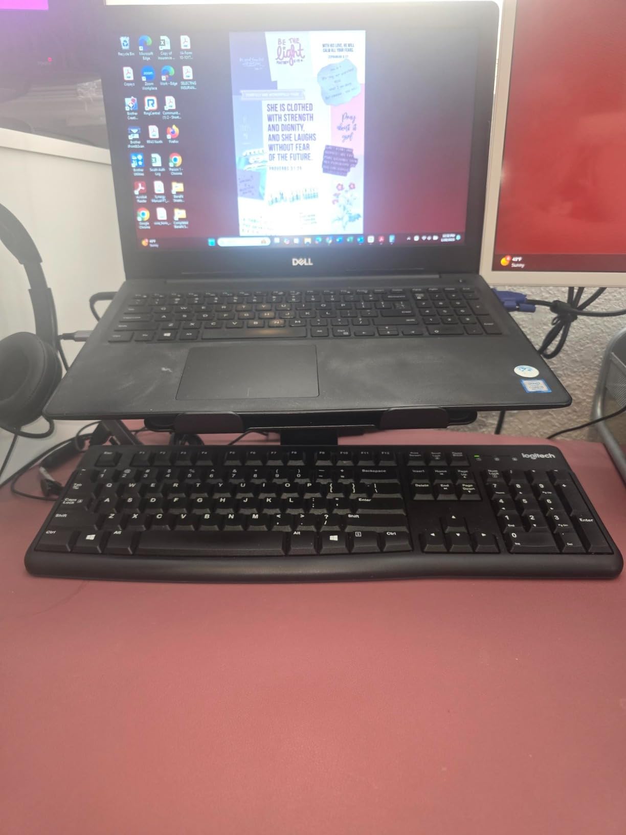 BESIGN LSX6N Laptop Stand, Ergonomic Adjustable Notebook Riser, Computer Holder, Laptop Mount Compatible with 10-15.6