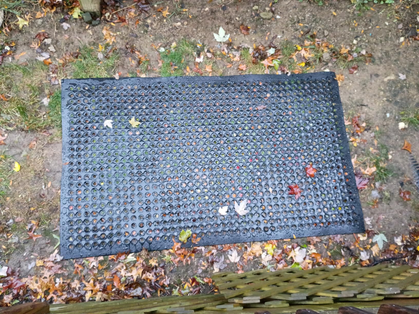 Outside Rubber Floor Mats Anti Slip Commercial Resturant Drainage Mat customer photo 2