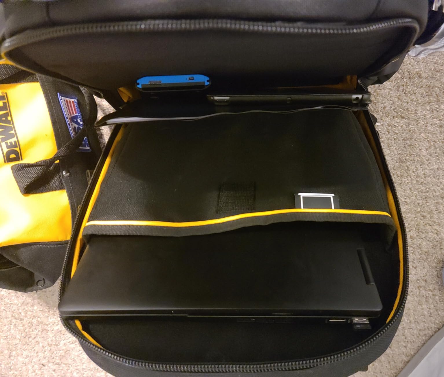DEWALT Tool Backpack, Tool Storage and Organization, Durable and Water Resistant (DWST560102) customer photo 2