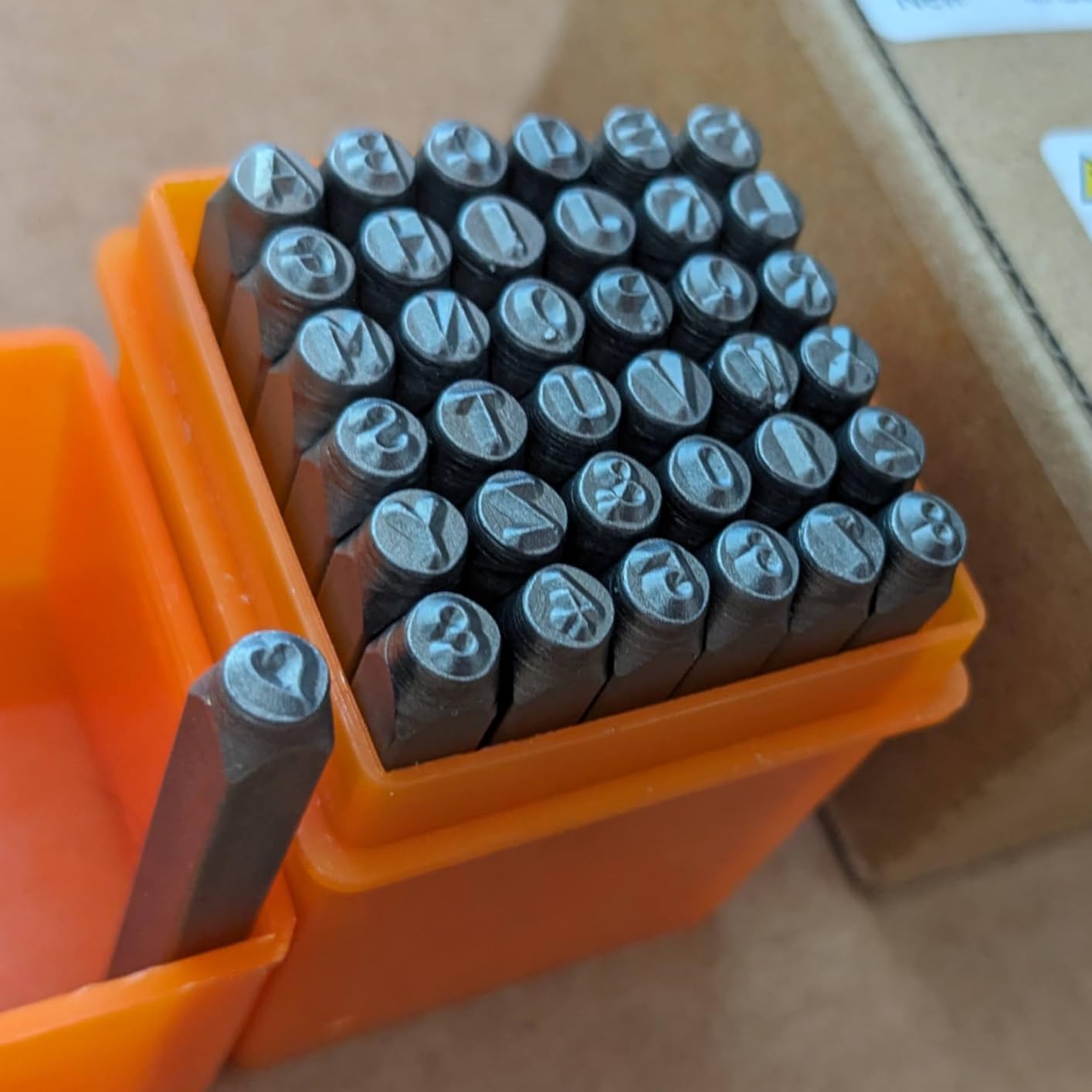 Metal Stamping Kit, Complete Jewelry Making Stamping Tools with 6mm Font Uppercase, Number Punches & 3mm Lowercase Letter, Metal Stamping Jig, Hammer and Steel Bench Block customer photo 1