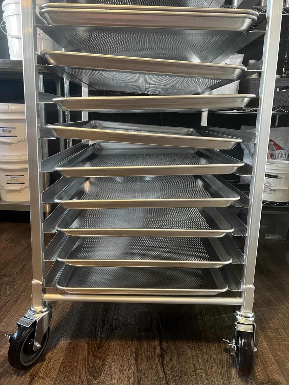 HARDURA 20 Tier Bun Pan Rack, 20