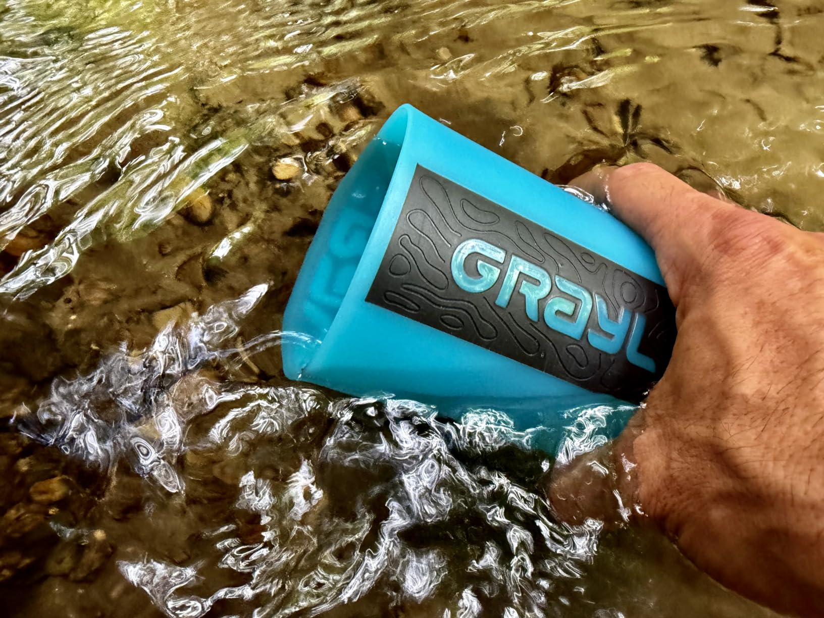 GRAYL GeoPress 24 oz Water Purifier & Water Filter Bottle, Coyote Brown customer photo 2