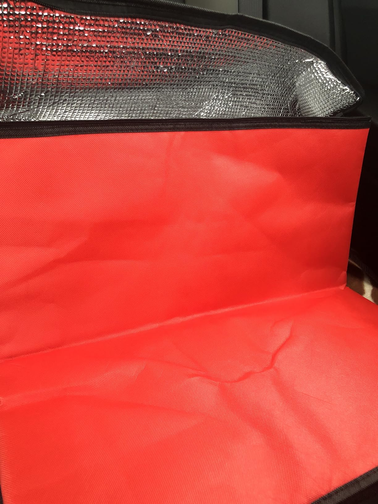 Pizza Carrier Insulated Bags Large for Deliveries Delivery Bag 20x20 inch customer photo 1