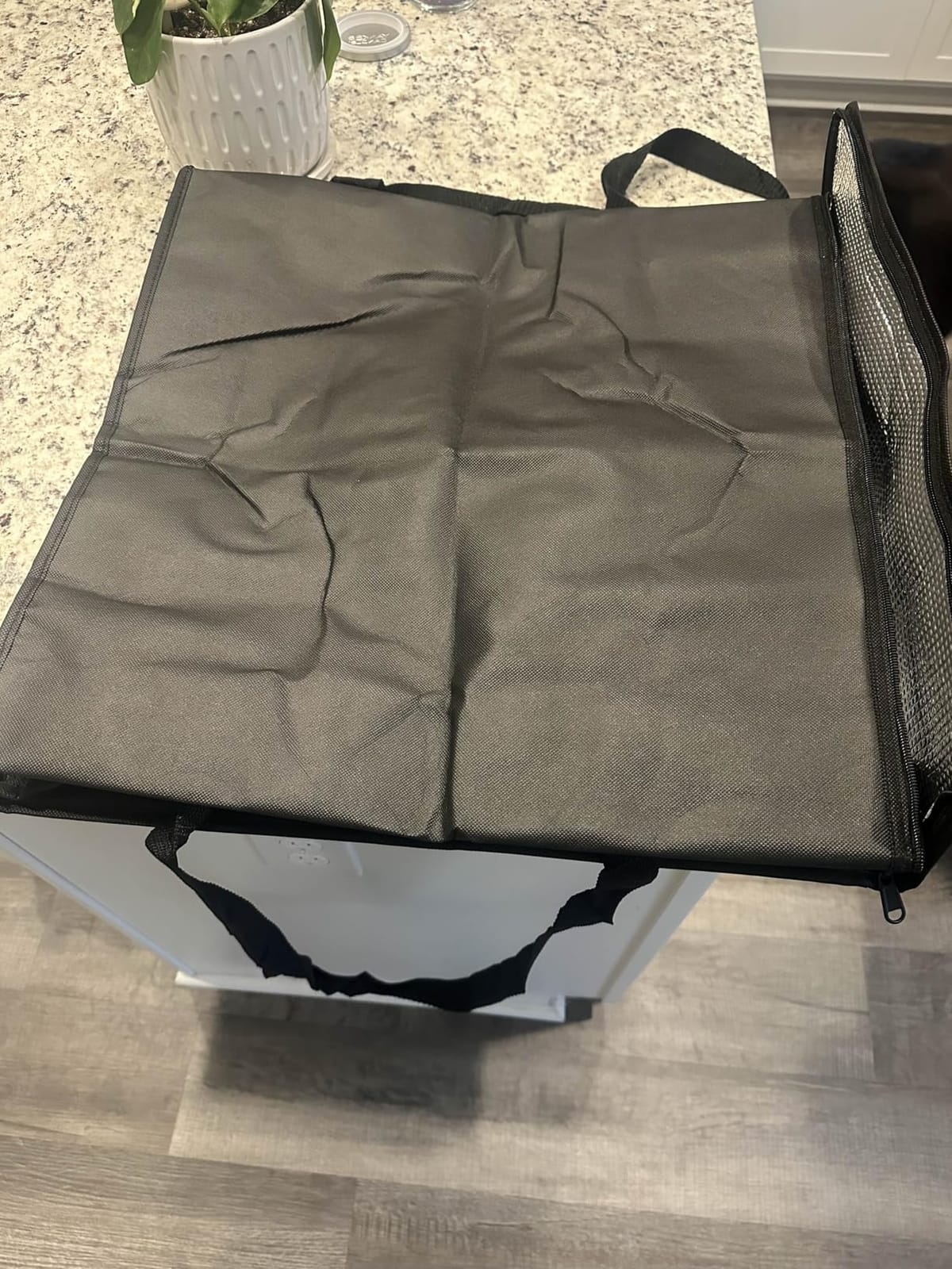 Pizza Carrier Insulated Bags Large for Deliveries Delivery Bag 20x20 inch customer photo 2