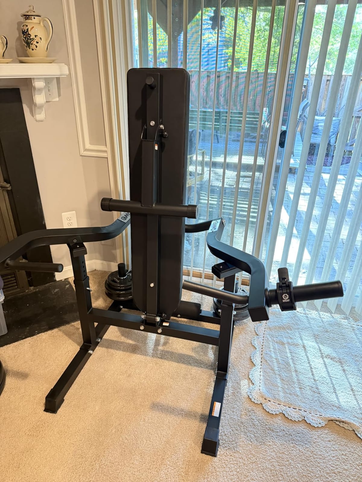 GMWD Chest Press Machine, Bench Press Machine with Independent Converging Arms, Adjustable Flat Incline Bench for Chest, AB Workouts, Shoulder Home Gym Equipment customer photo 2