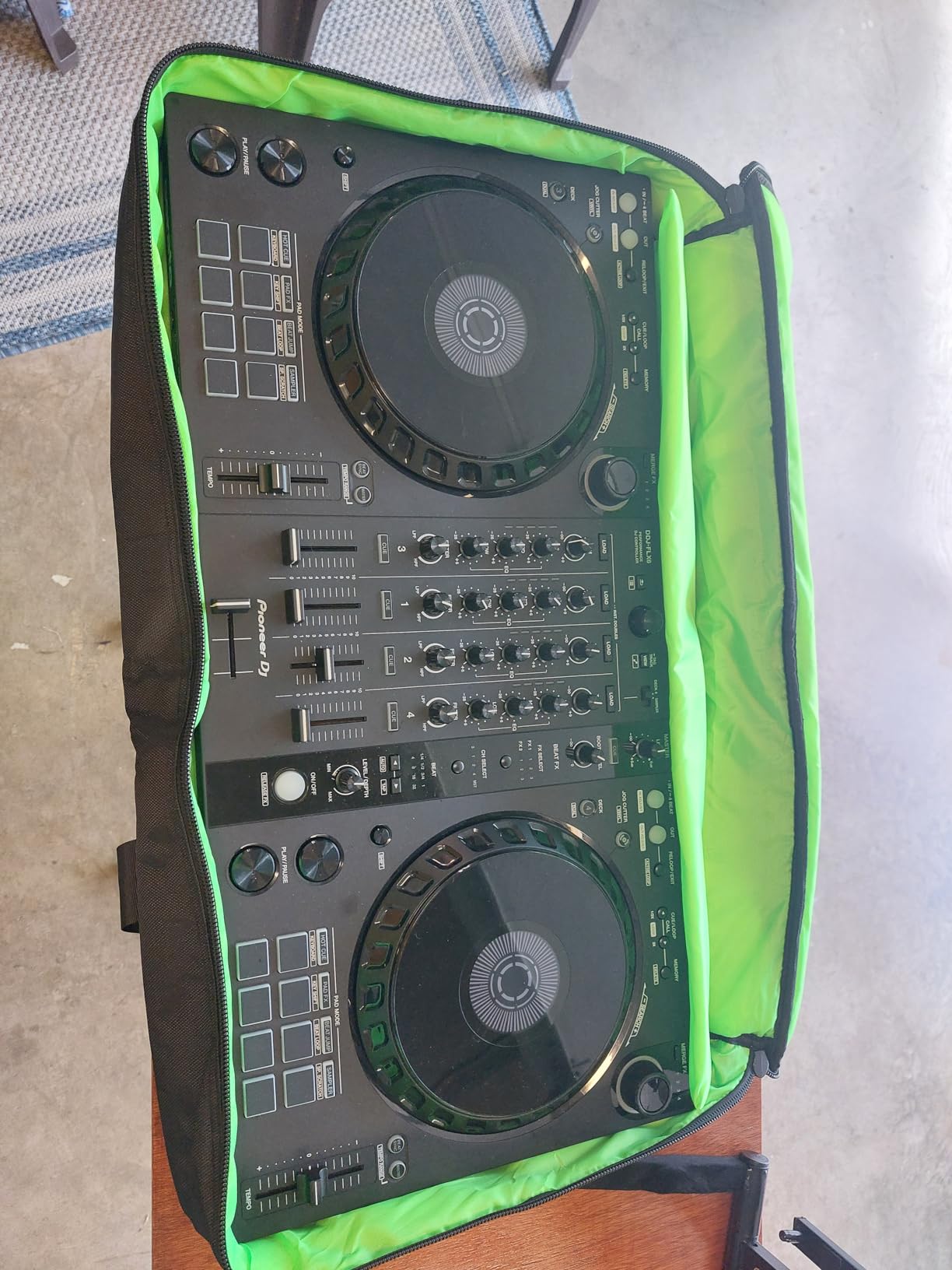 IBVIVIC DJ Controller Case Bag Fits for Pioneer DDJ FLX6/RR/DDJ SX SX2 SX3 customer photo 2