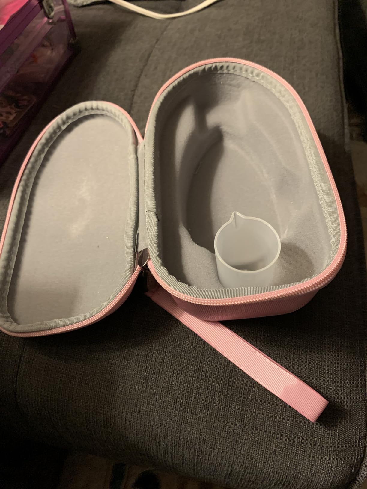 The Quilted Bear Mini Steam Iron - Lightweight Mini Travel Iron for Effortless Quilting & Wrinkle-Free Clothes with Hard Shell Case - Travel Steamer Craft Press for Clothes & Crafts (Pink) customer photo 1
